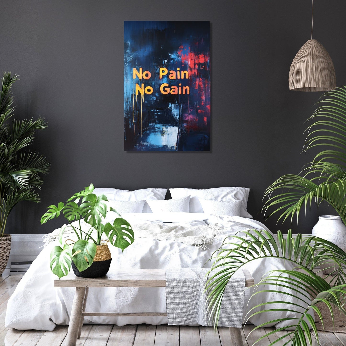 No Pain No Gain Canvas