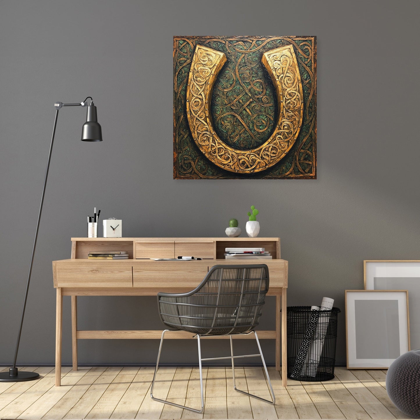 Golden Horseshoe Canvas