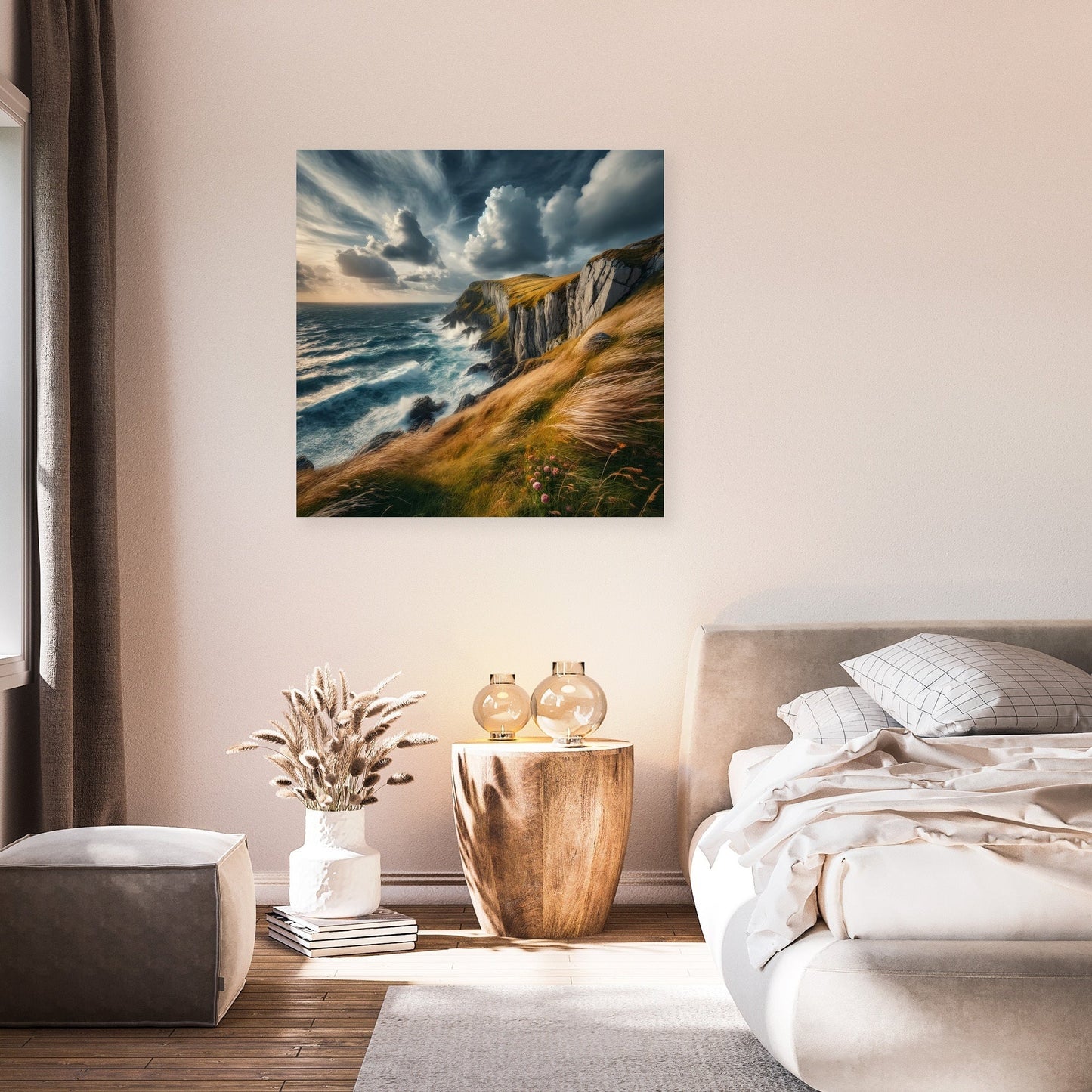 Windy Cliffside Canvas