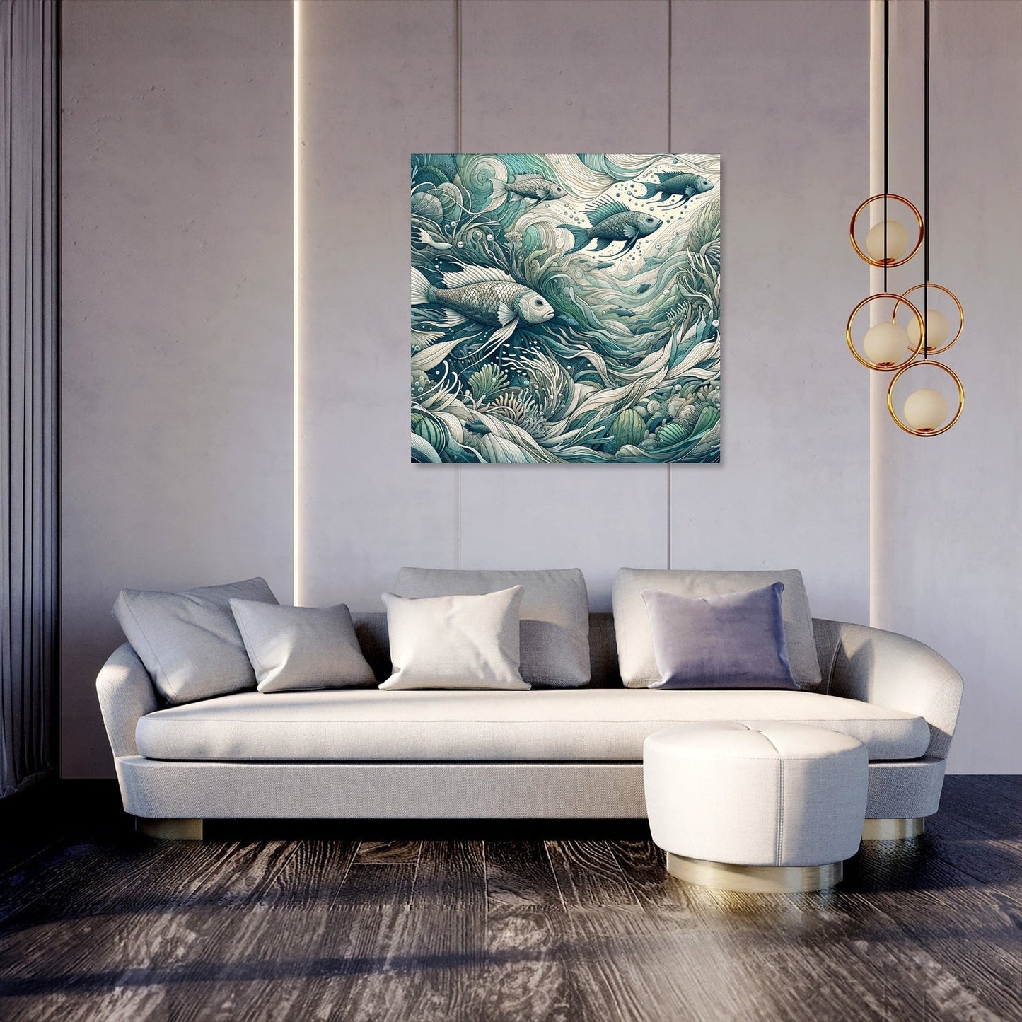 Ocean Harmony Canvas