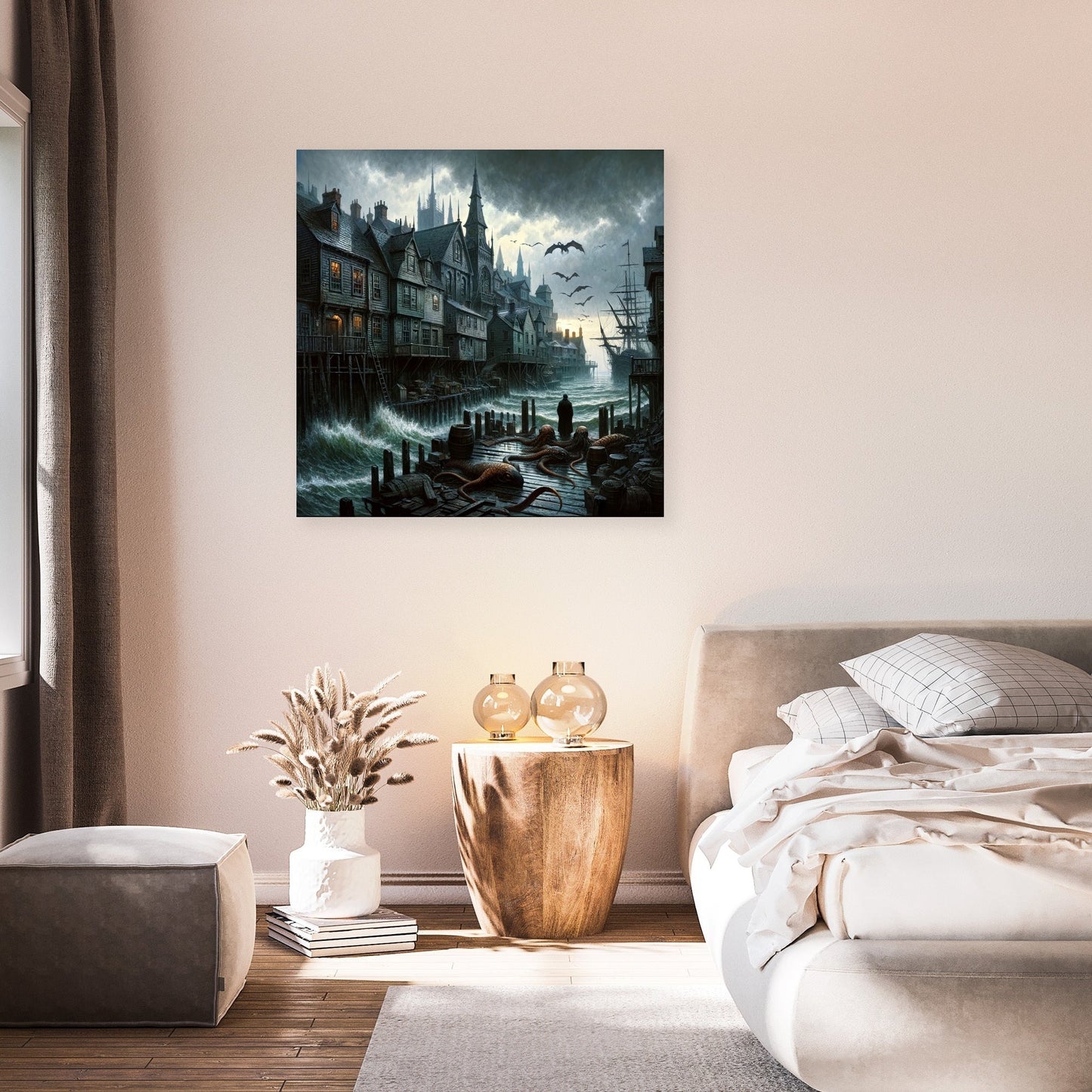 The Shadow Over Innsmouth Canvas