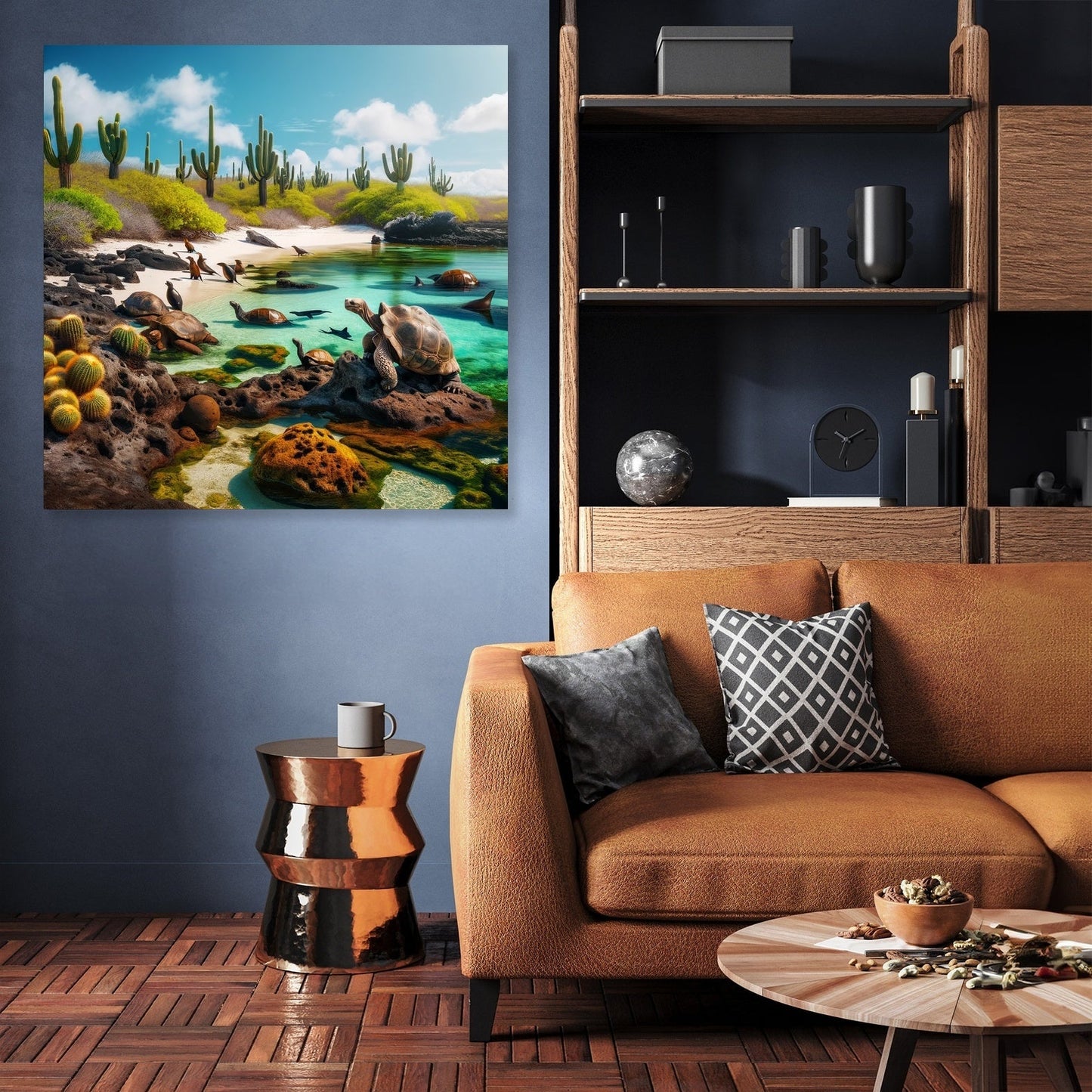 Galapagos Shoreline Canvas