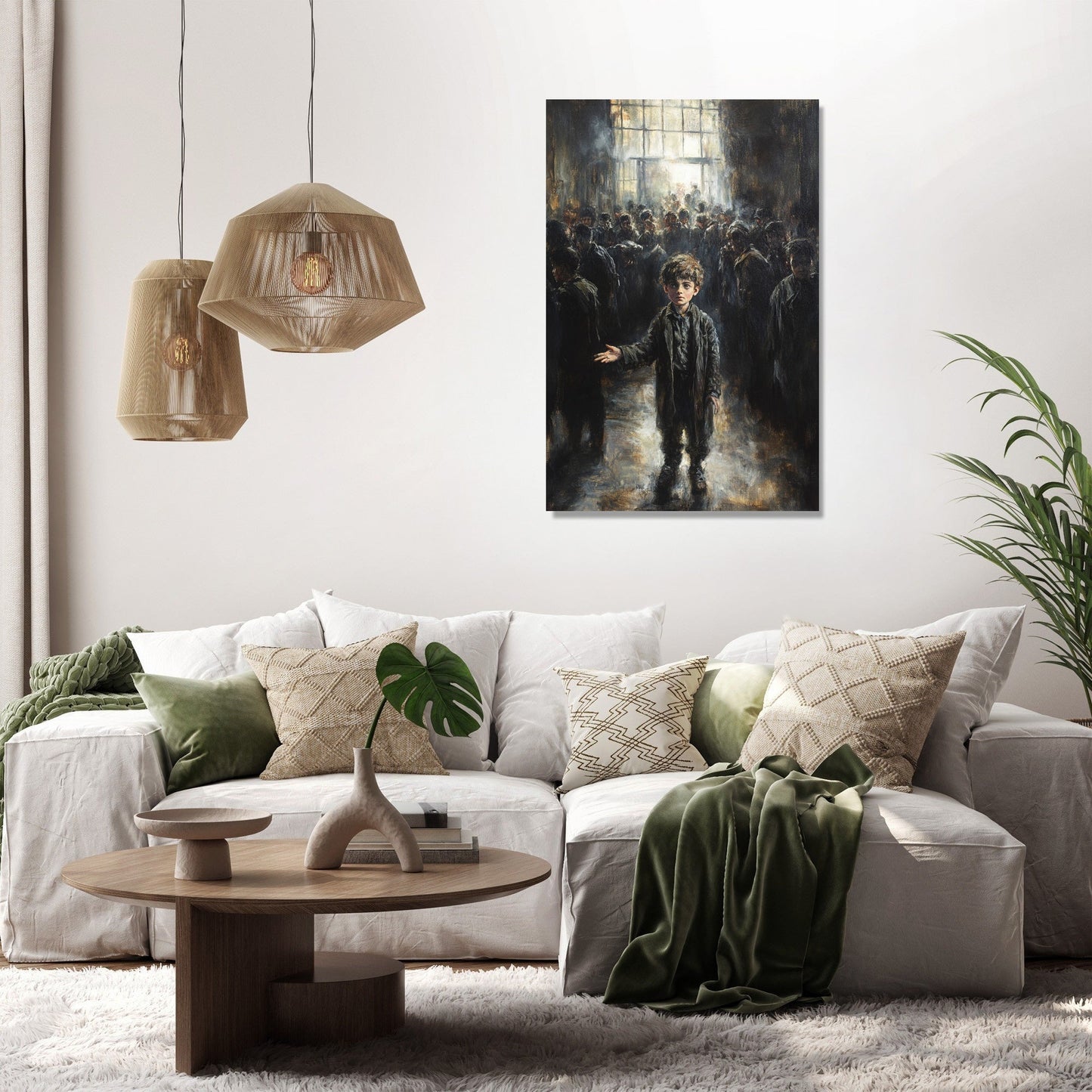 The Orphan's Hope Canvas