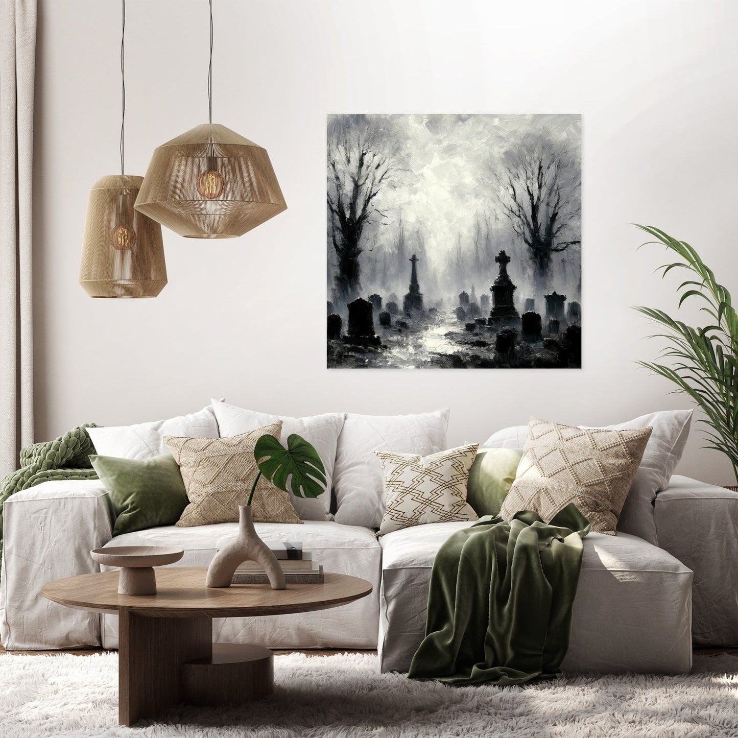 Haunting Dawn Canvas