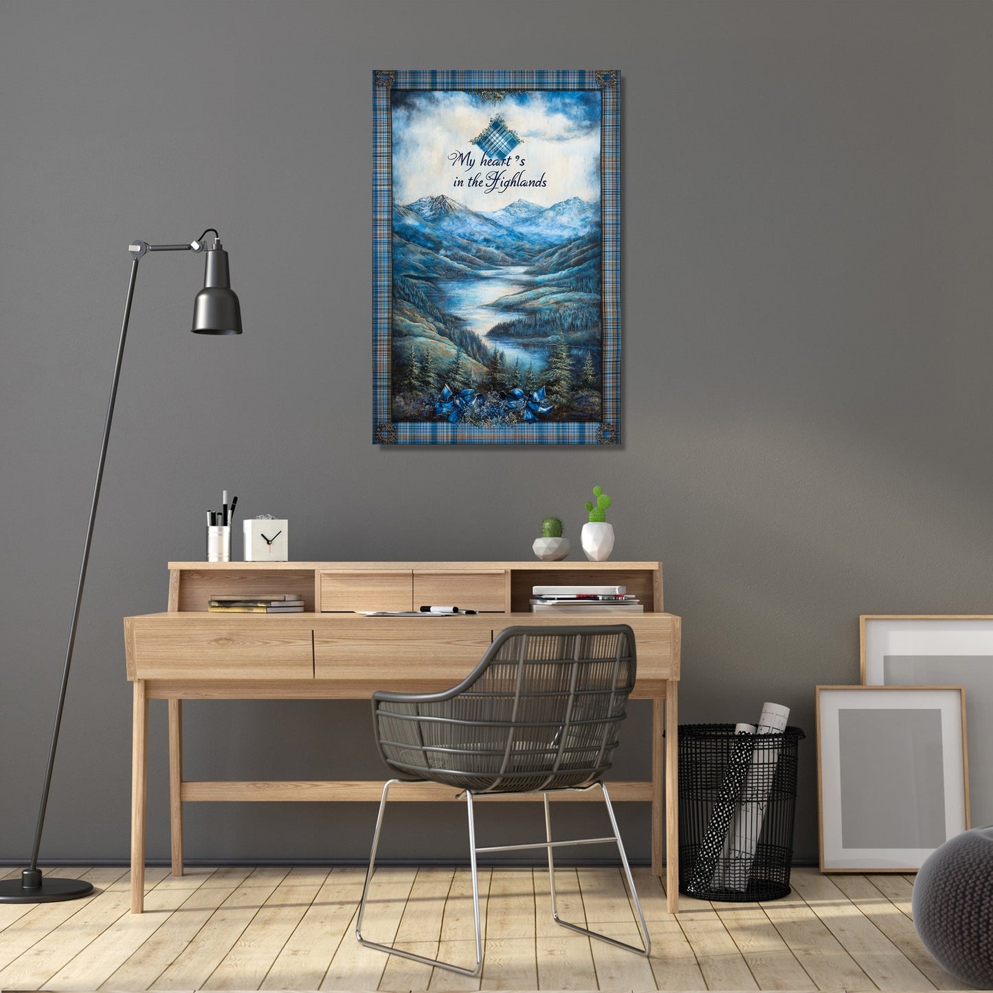 My heart’s in the Highlands Canvas
