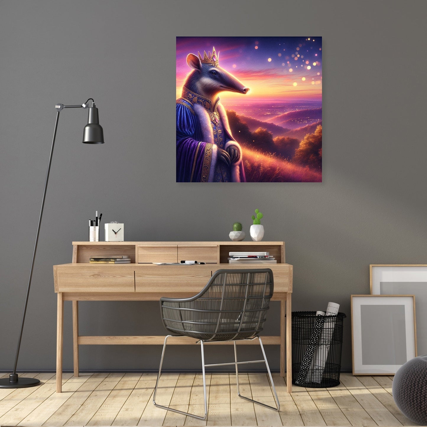 Regal Aardvark Dusk Canvas