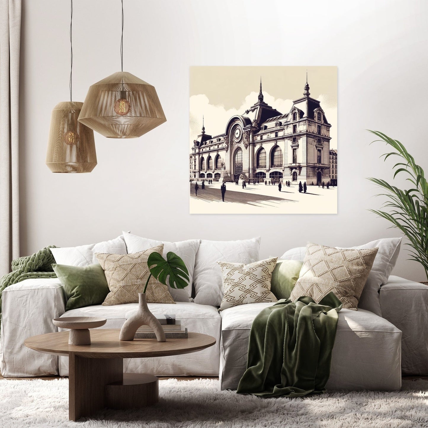 Timelessness of Paris Musée d'Orsay Canvas