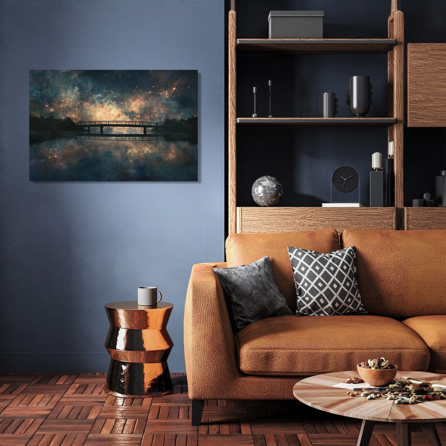Celestial Reflection Canvas