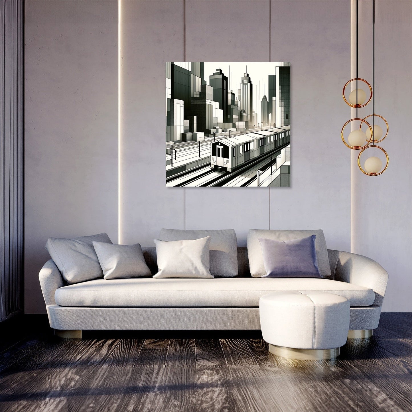 Urban Pulse Canvas