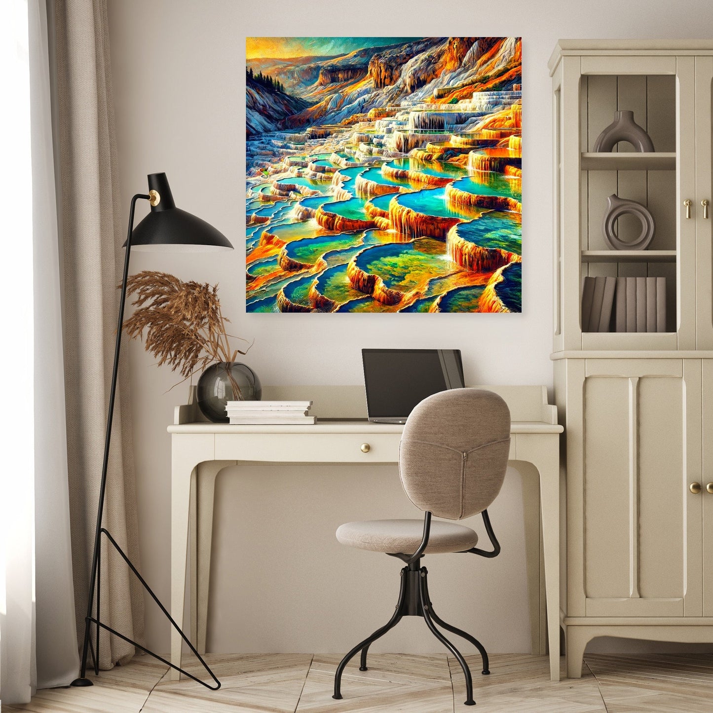 Terraced Springs Canvas