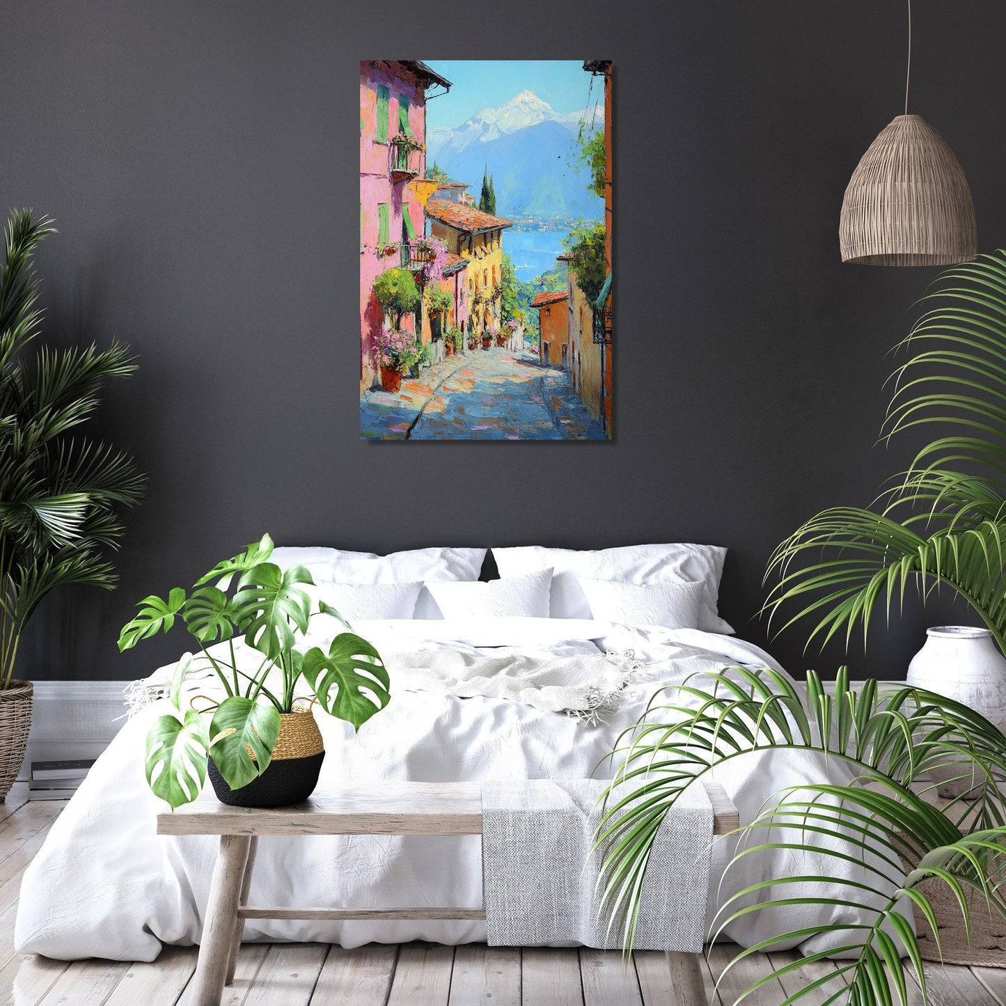 Bellagio Midday Reflections Canvas