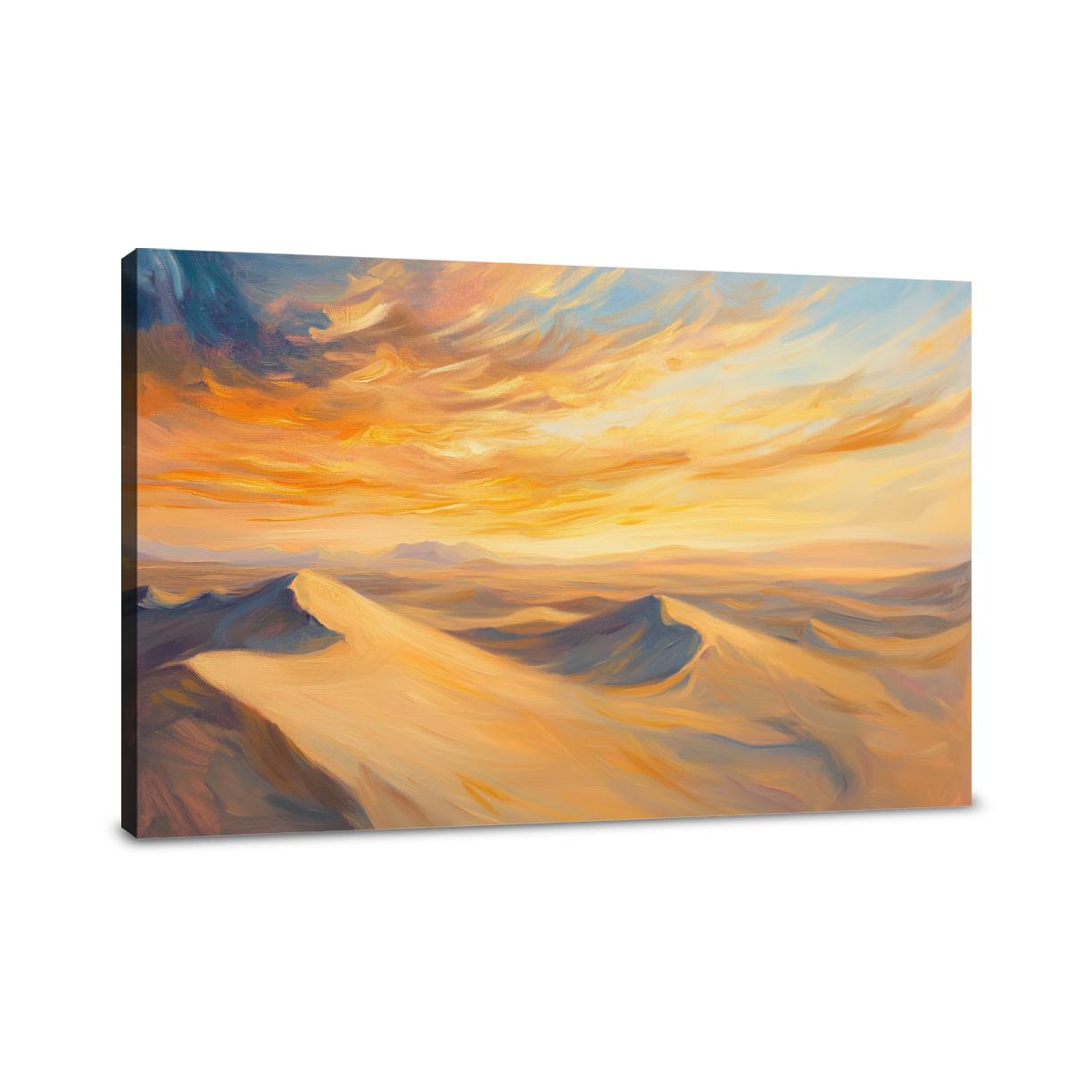 Nostalgic Desert Serenity Canvas