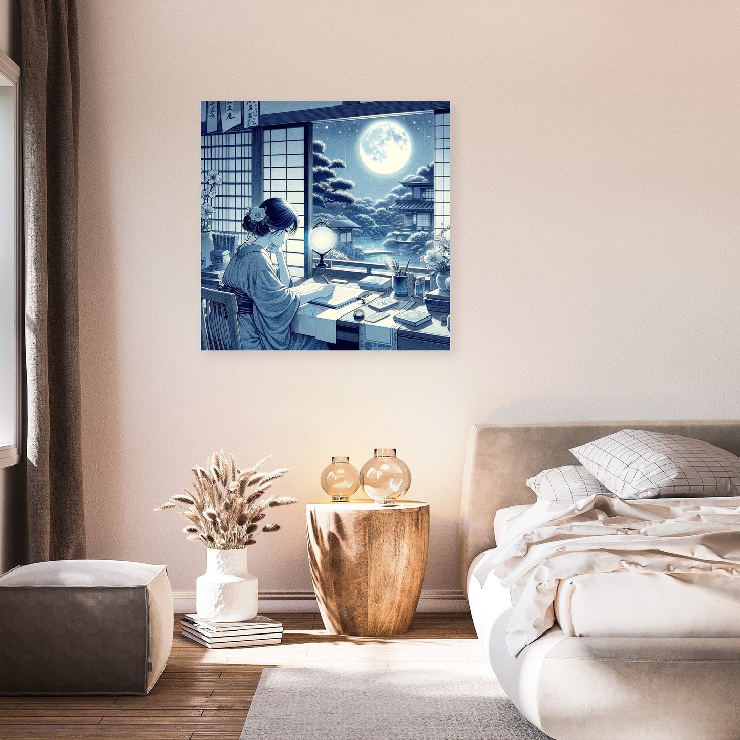 Moonlit Memoir Canvas