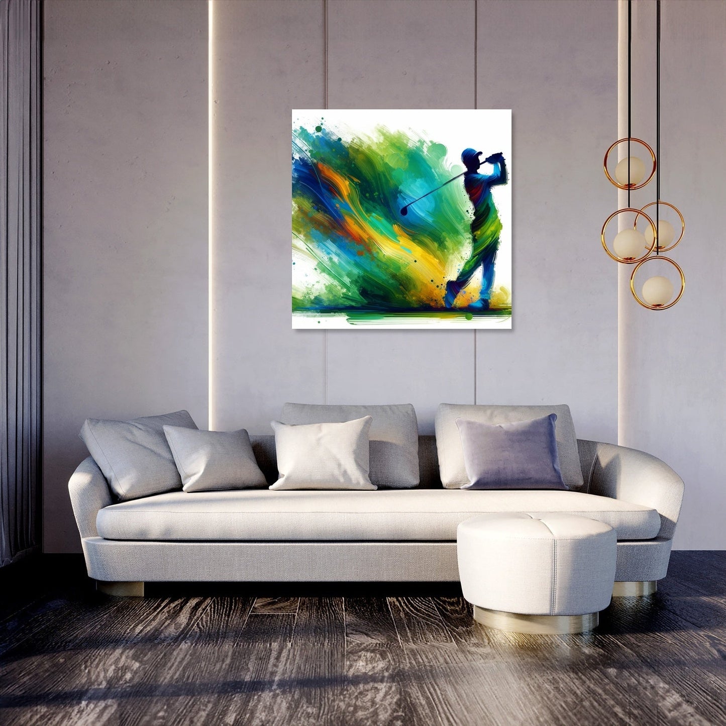 Graceful Swing Canvas