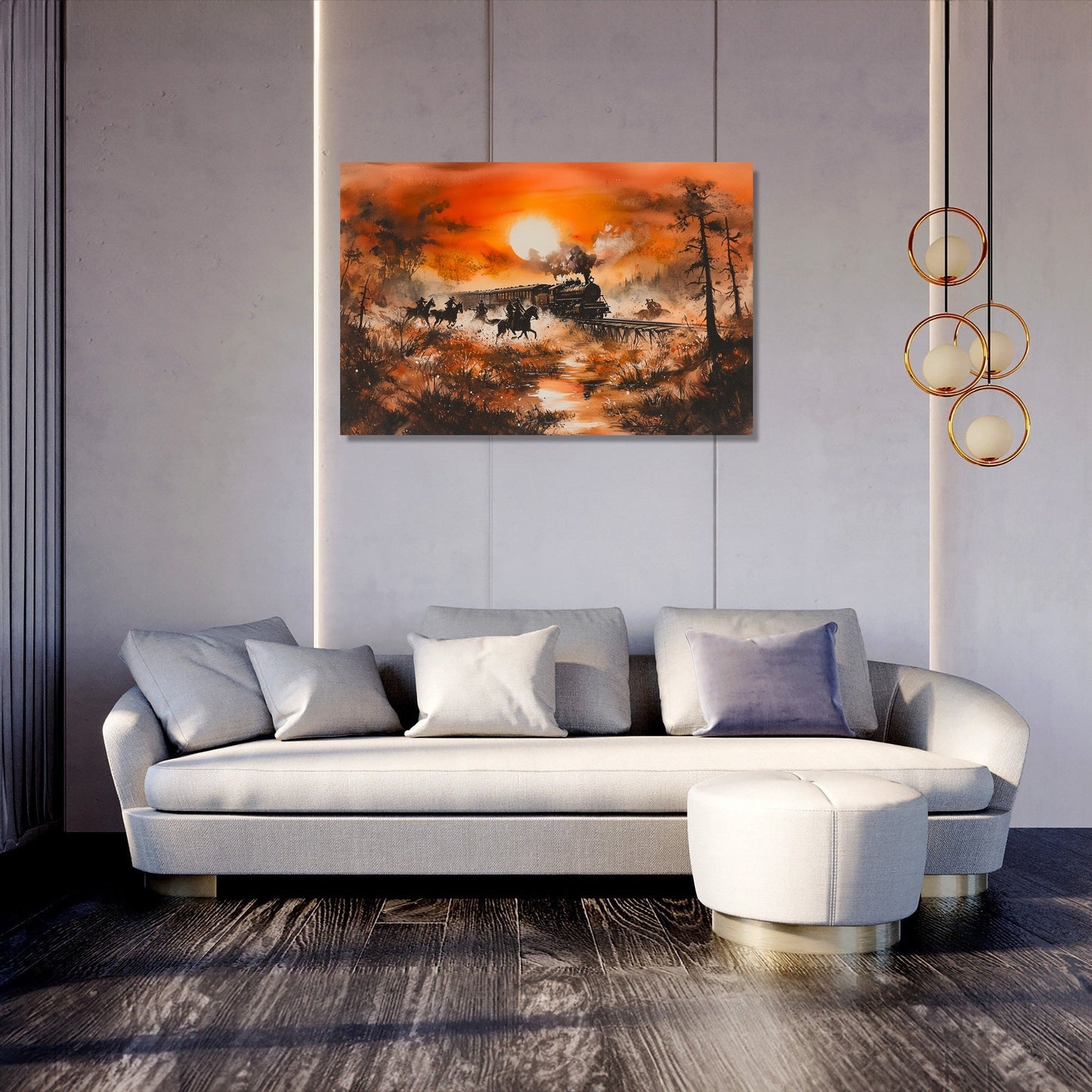 Bandit Gallop Adventure Canvas