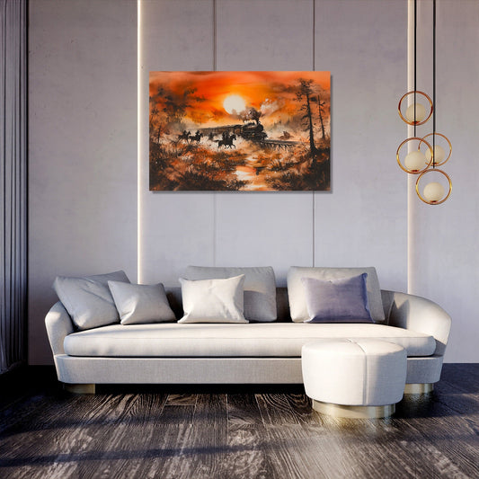 Bandit Gallop Adventure Canvas
