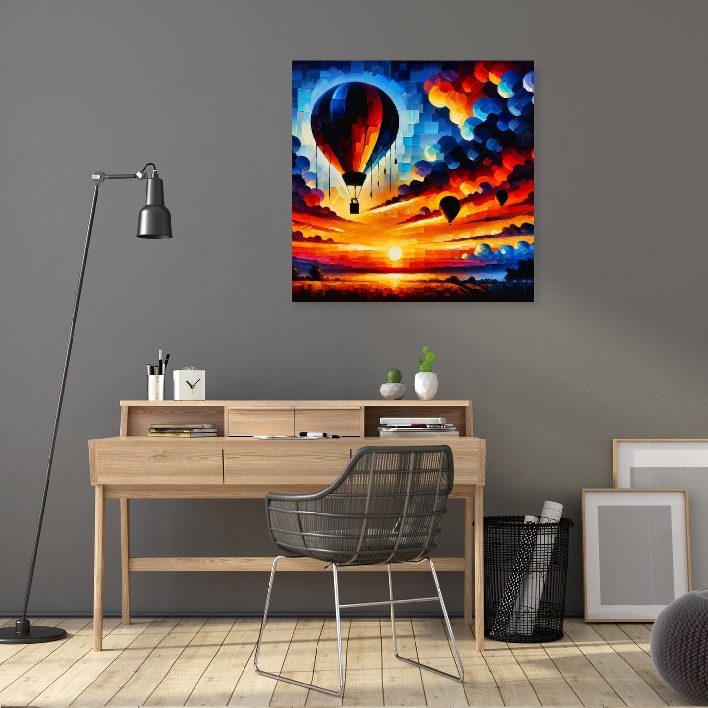Dusk Contrasts Canvas