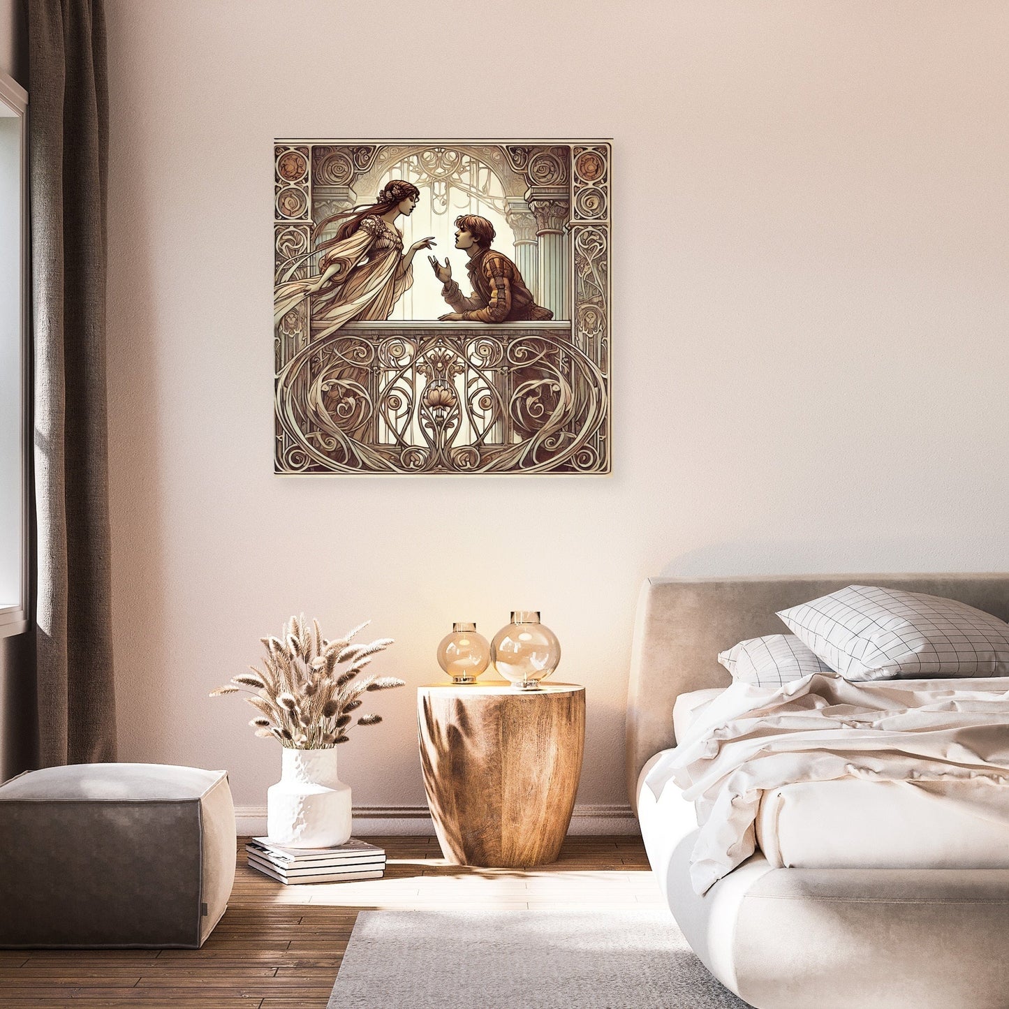 Romeo and Juliet Balcony Canvas
