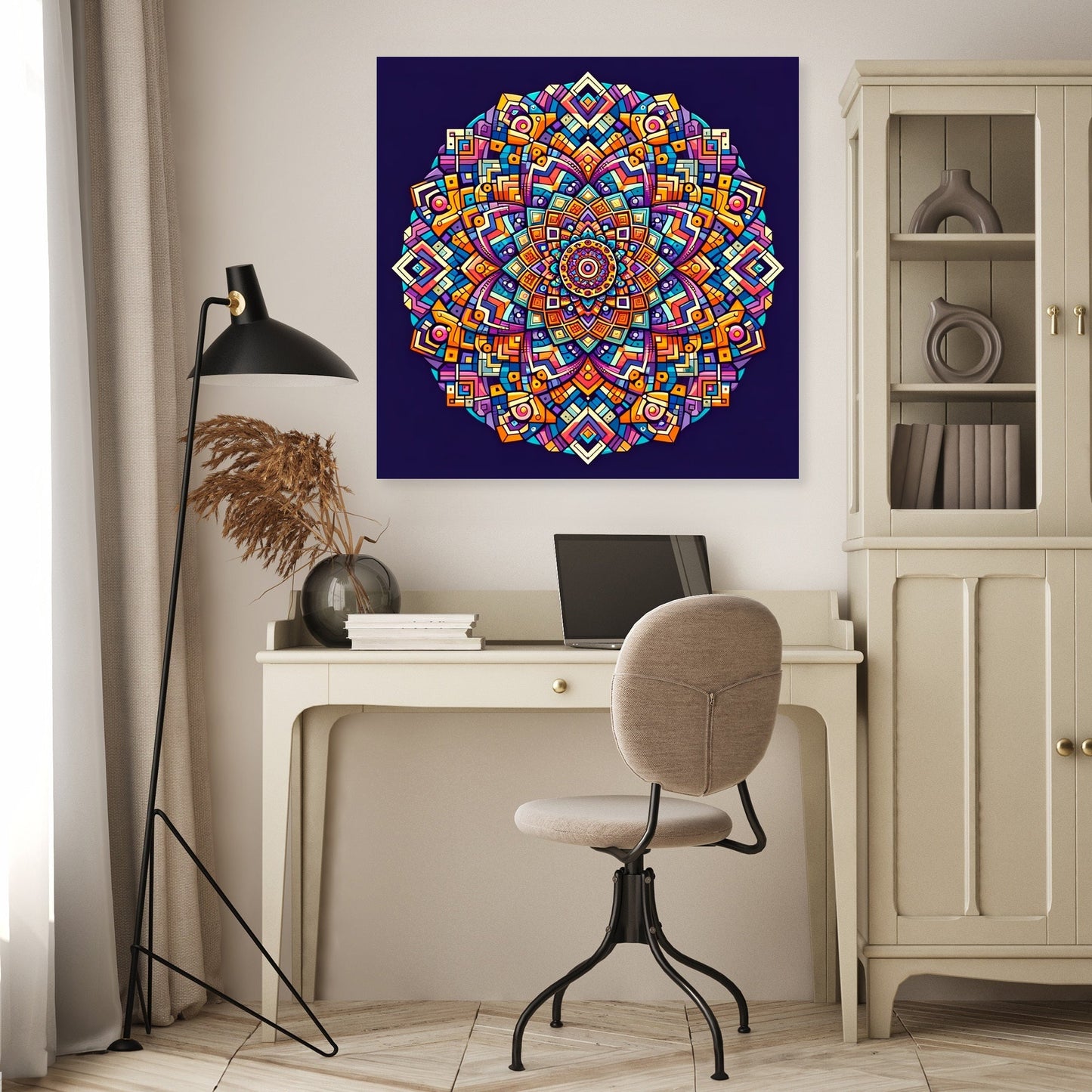 Vibrant Precision Canvas