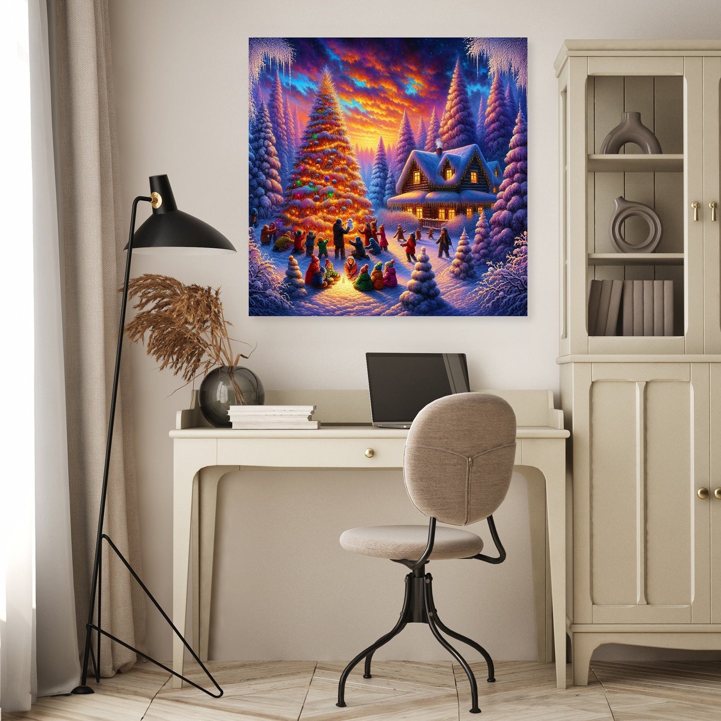 Winter Wonderland Whimsy Canvas