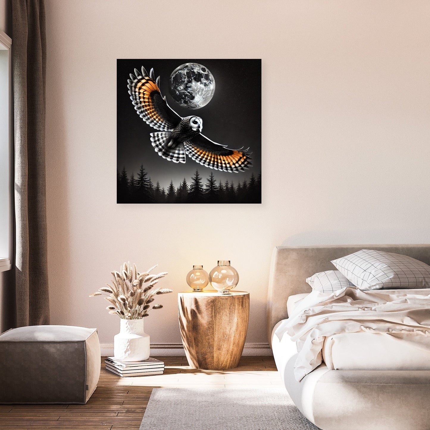 Nocturnal Flight Canvas
