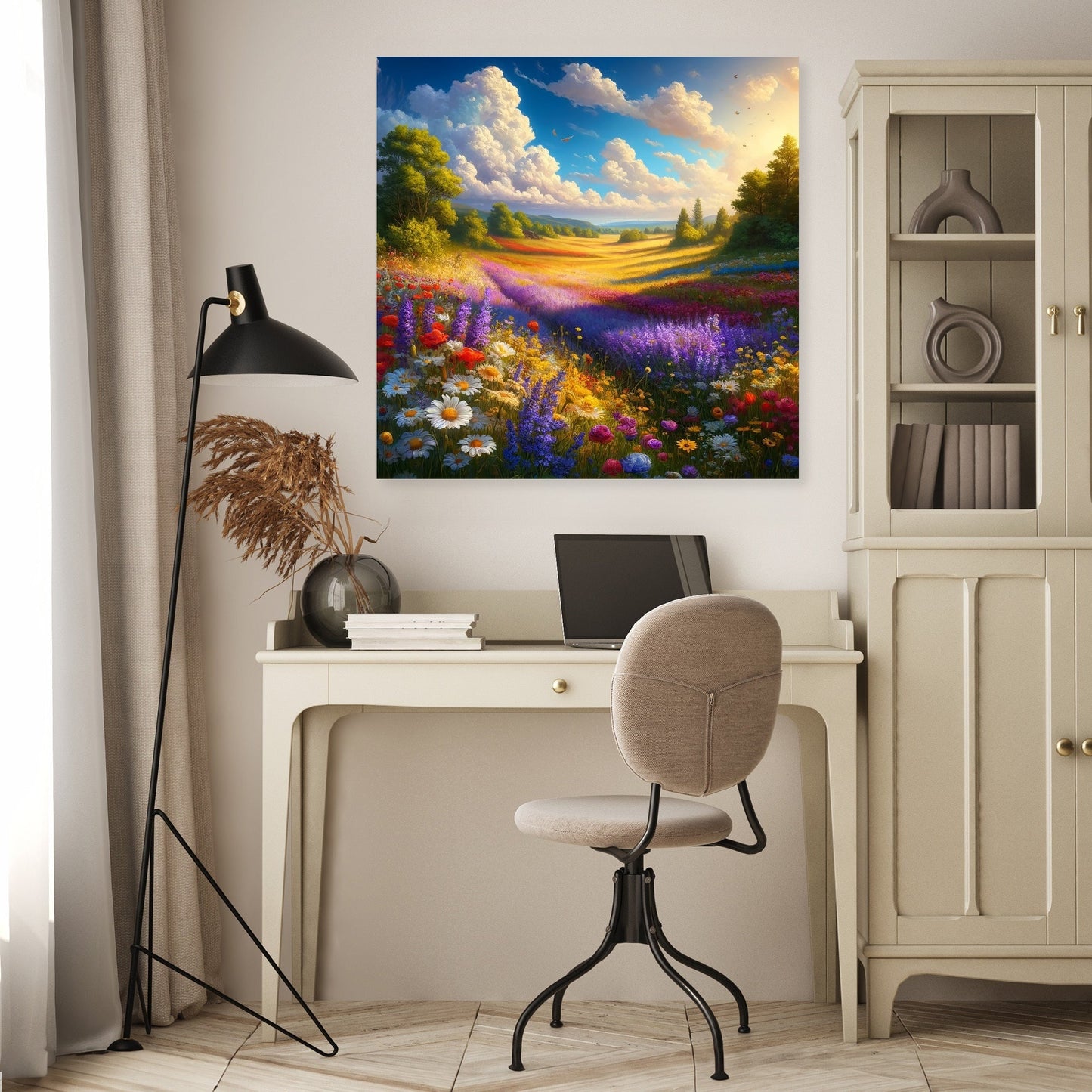 Meadow Whispers Summer Canvas
