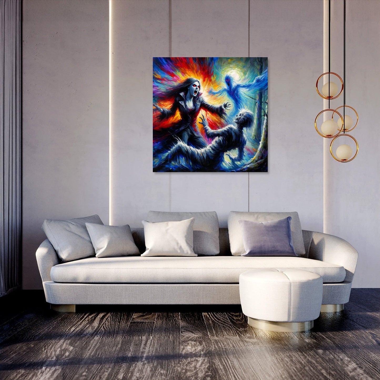 Forest Fury Canvas