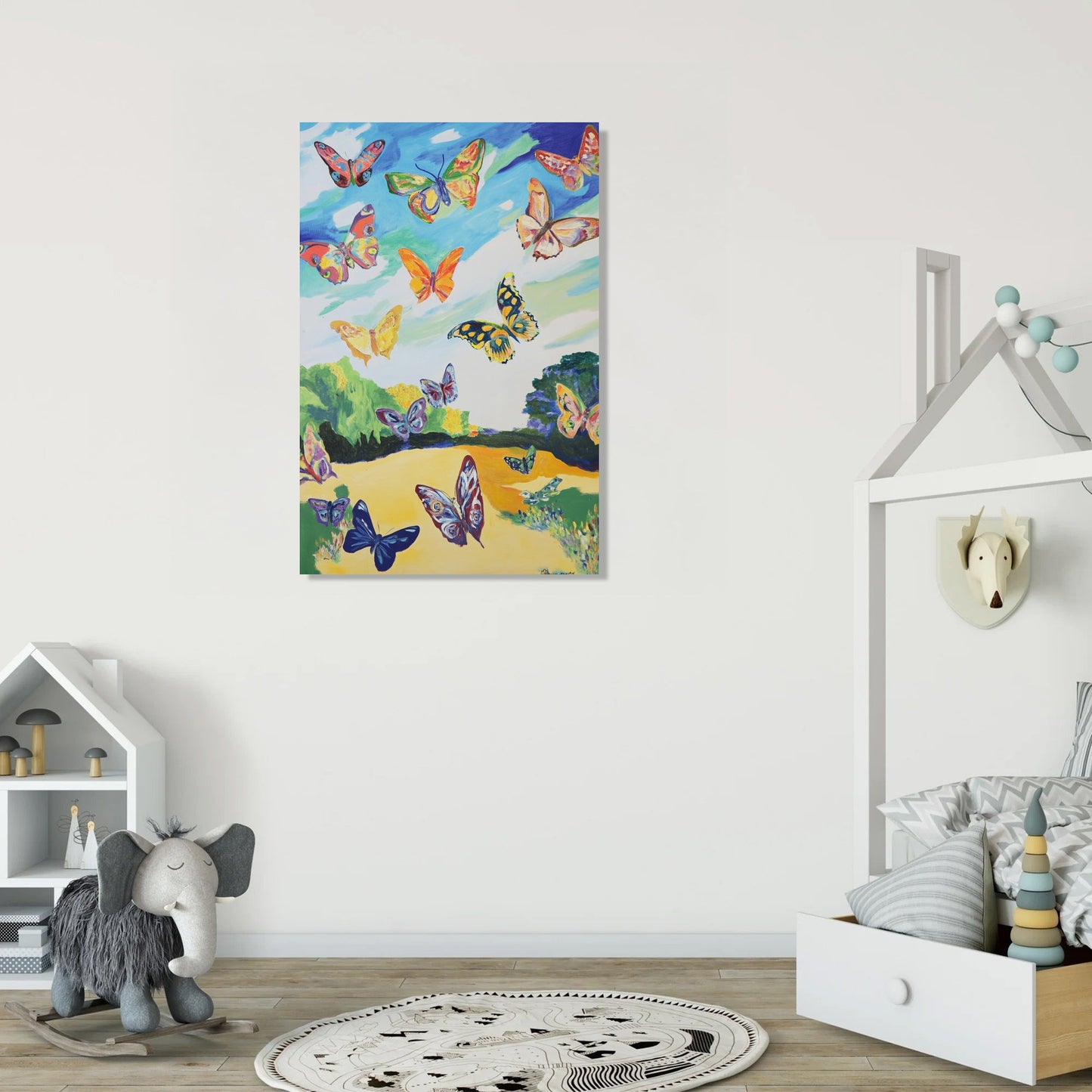 Butterflies' Serenade Canvas
