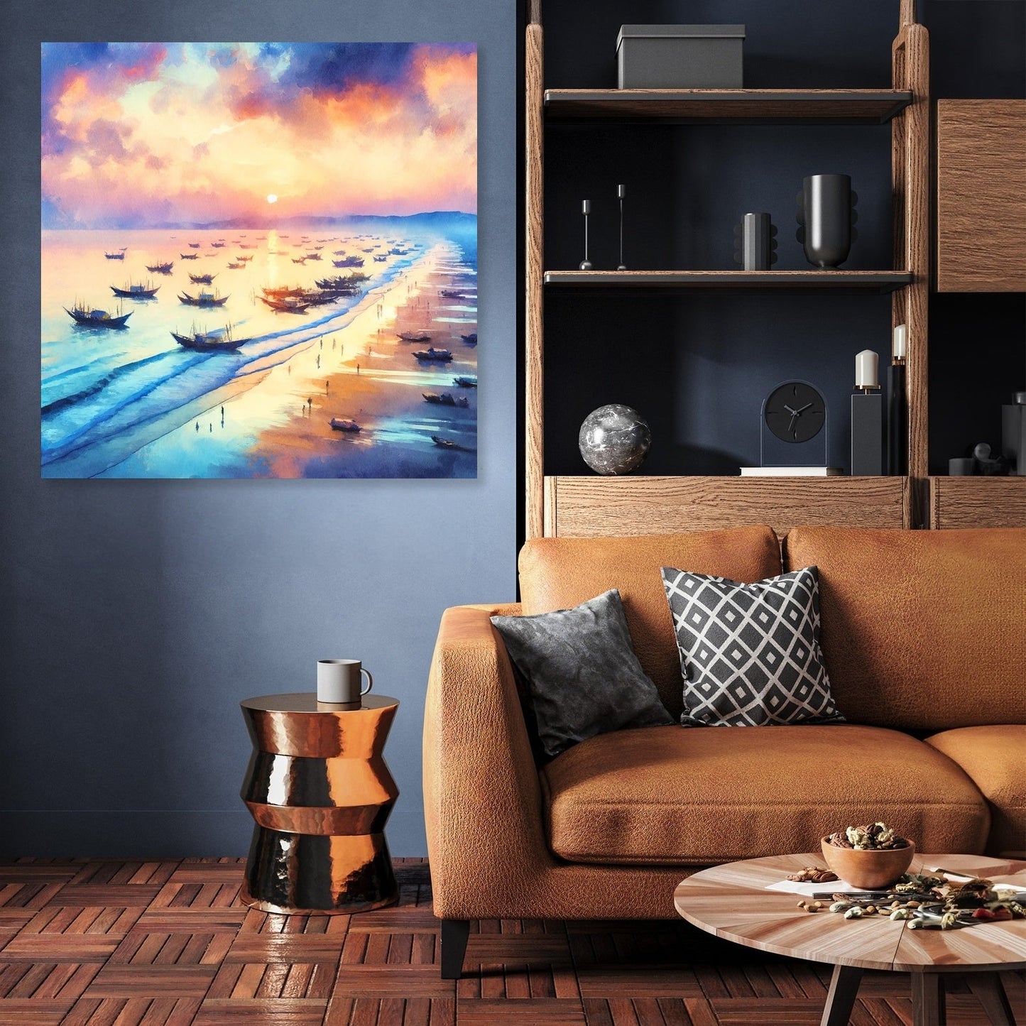 Bangladesh Cox's Bazar Serenity Canvas