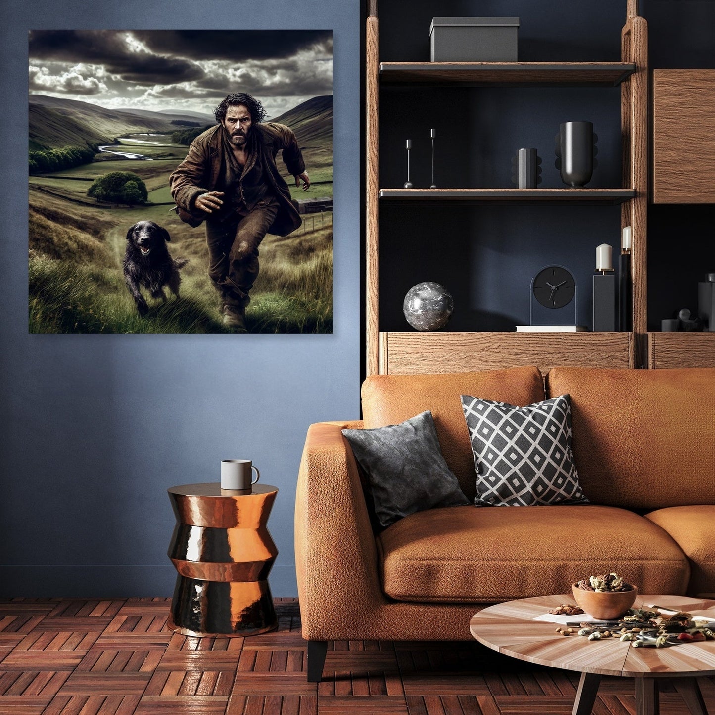 Fugitive's Flight Canvas