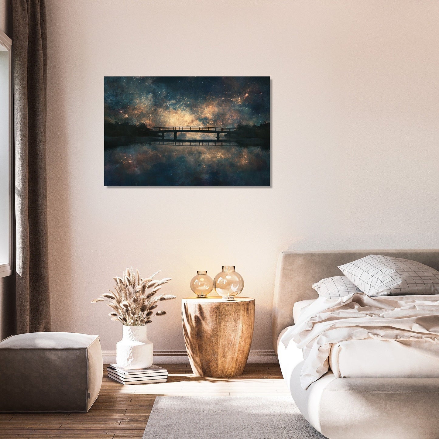 Celestial Reflection Canvas