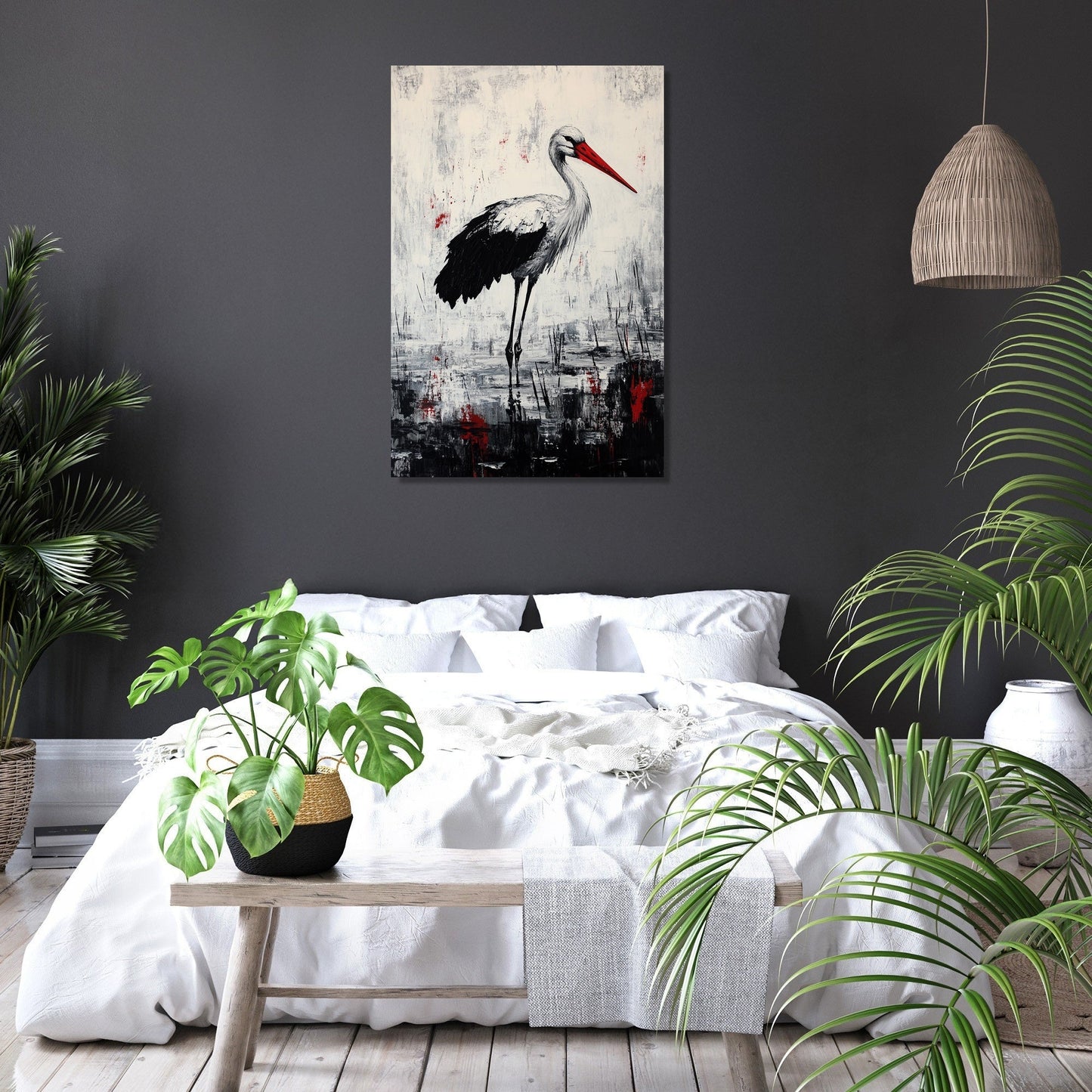 Stork's Reverie Canvas