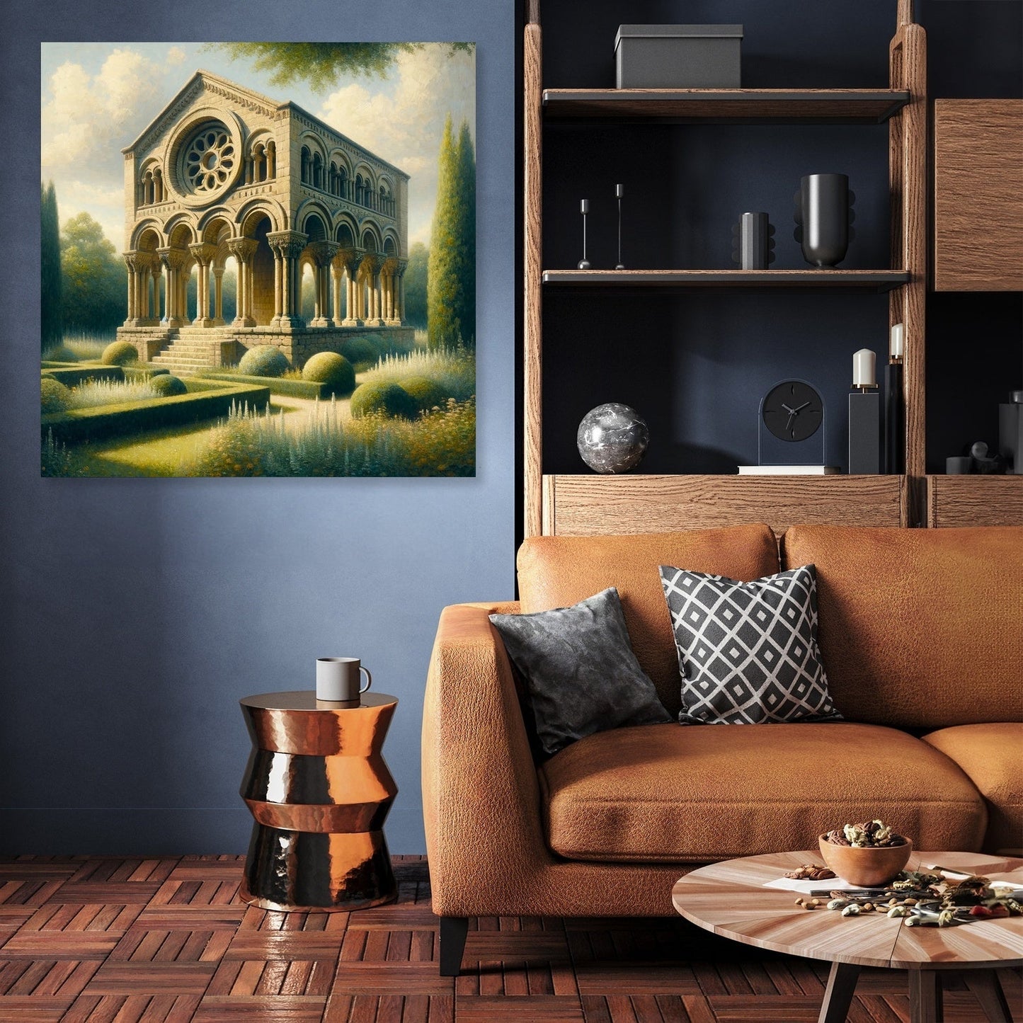 Romanesque Reverie Canvas