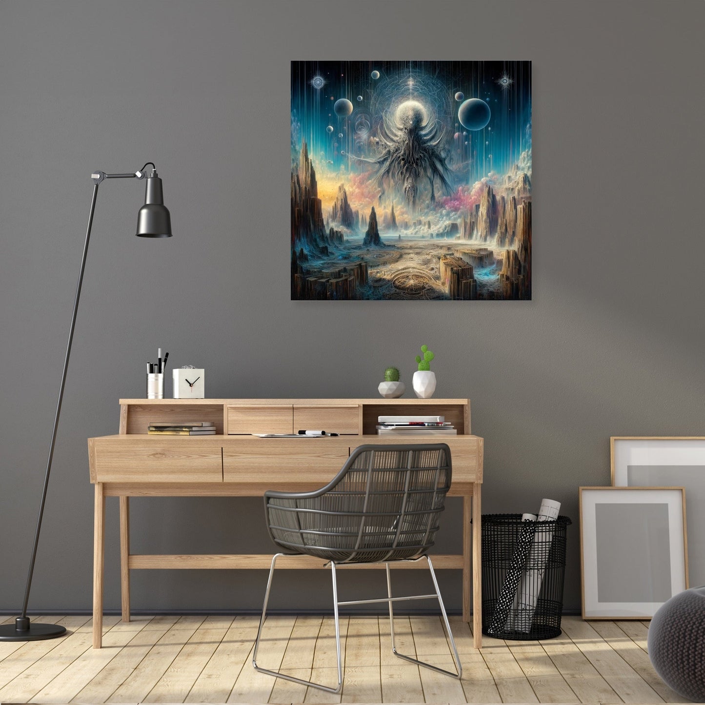 Nyarlathotep's Descent Canvas