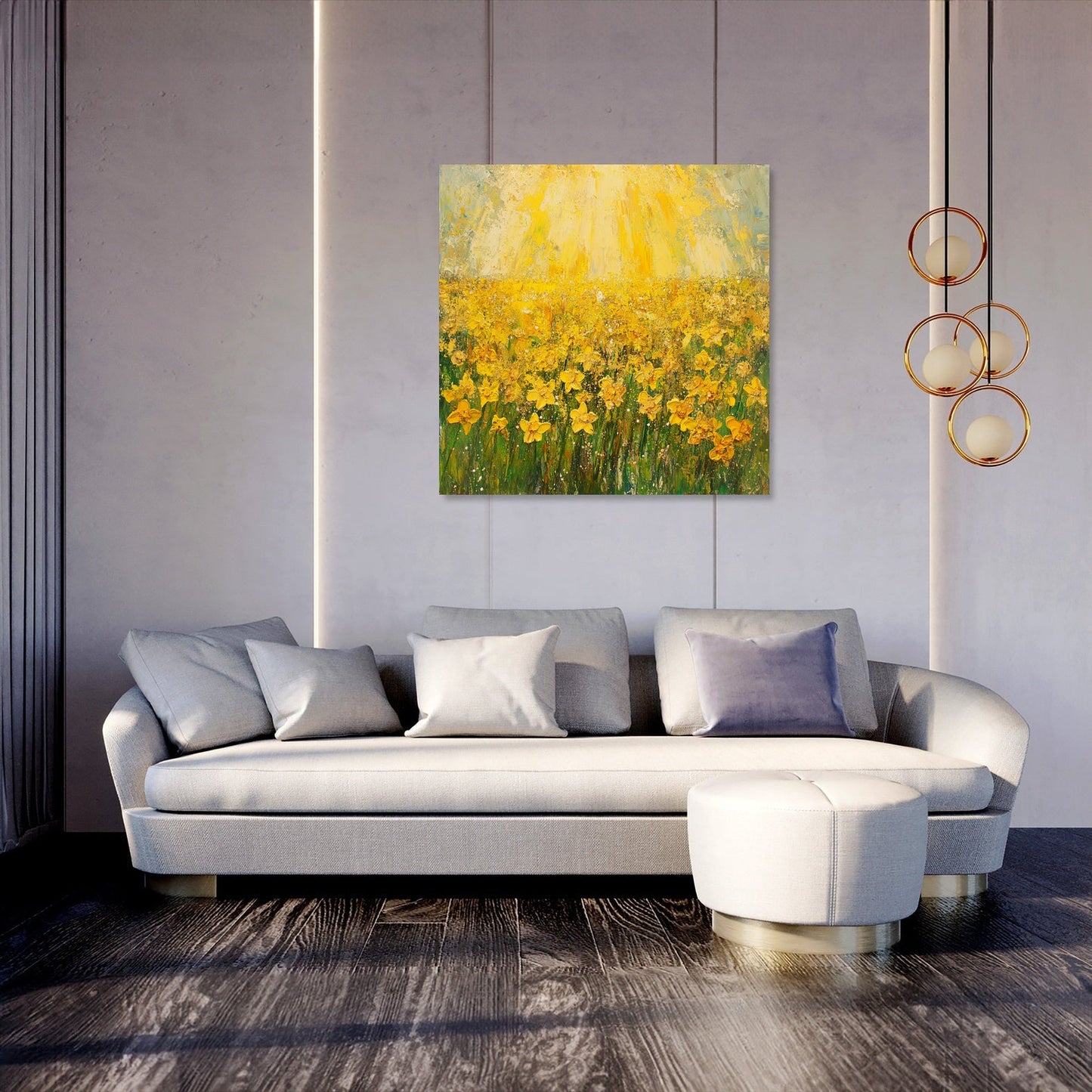 Daffodil Dawn Canvas