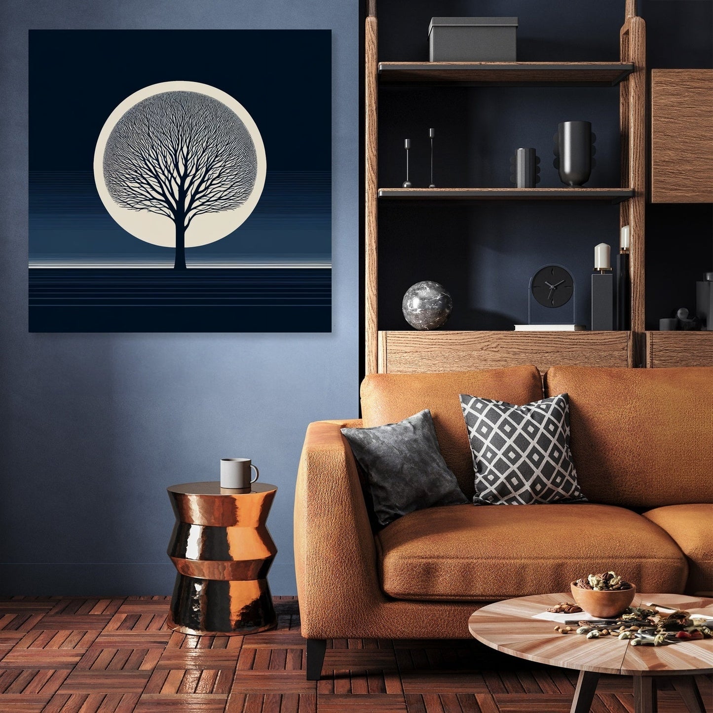 Elegance in the Shadows Canvas