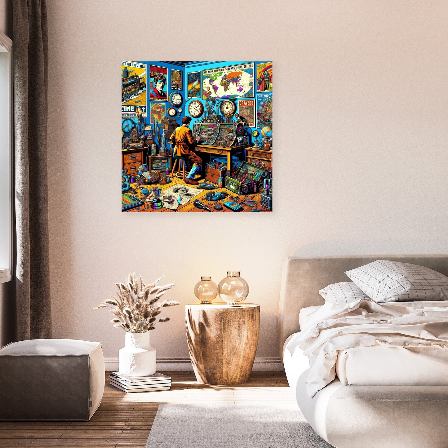 Temporal Tapestry Canvas