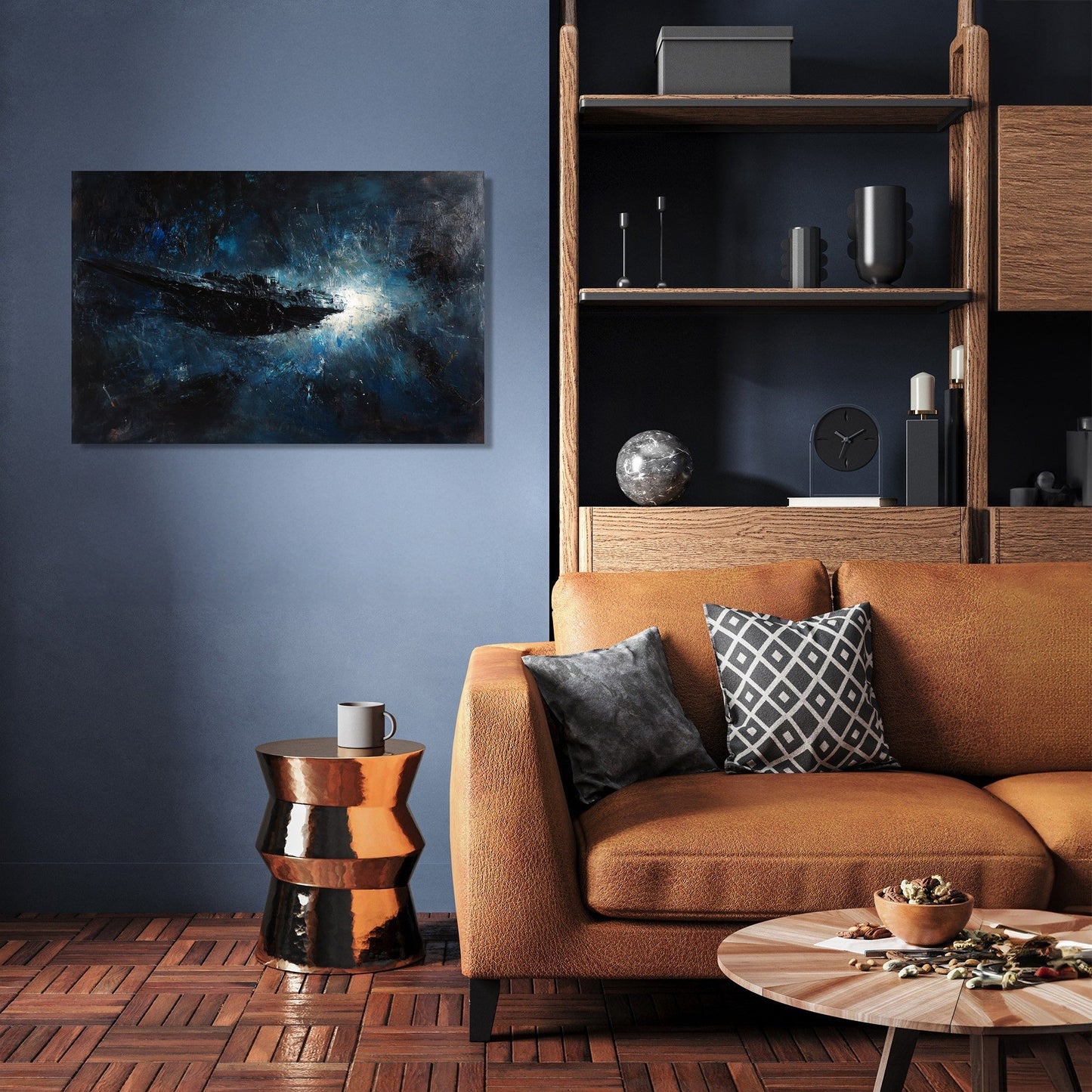Abandoned Spaceship Canvas