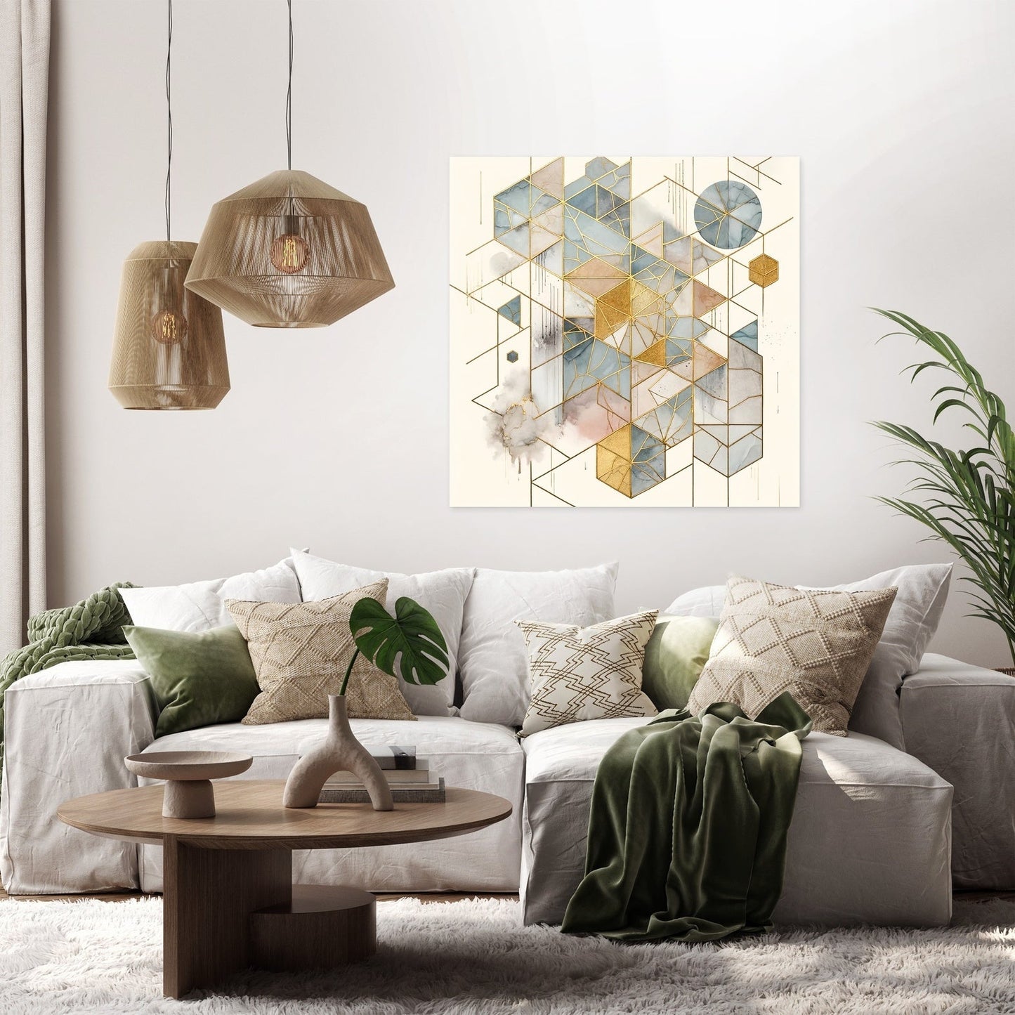 Kintsugi Harmony Canvas