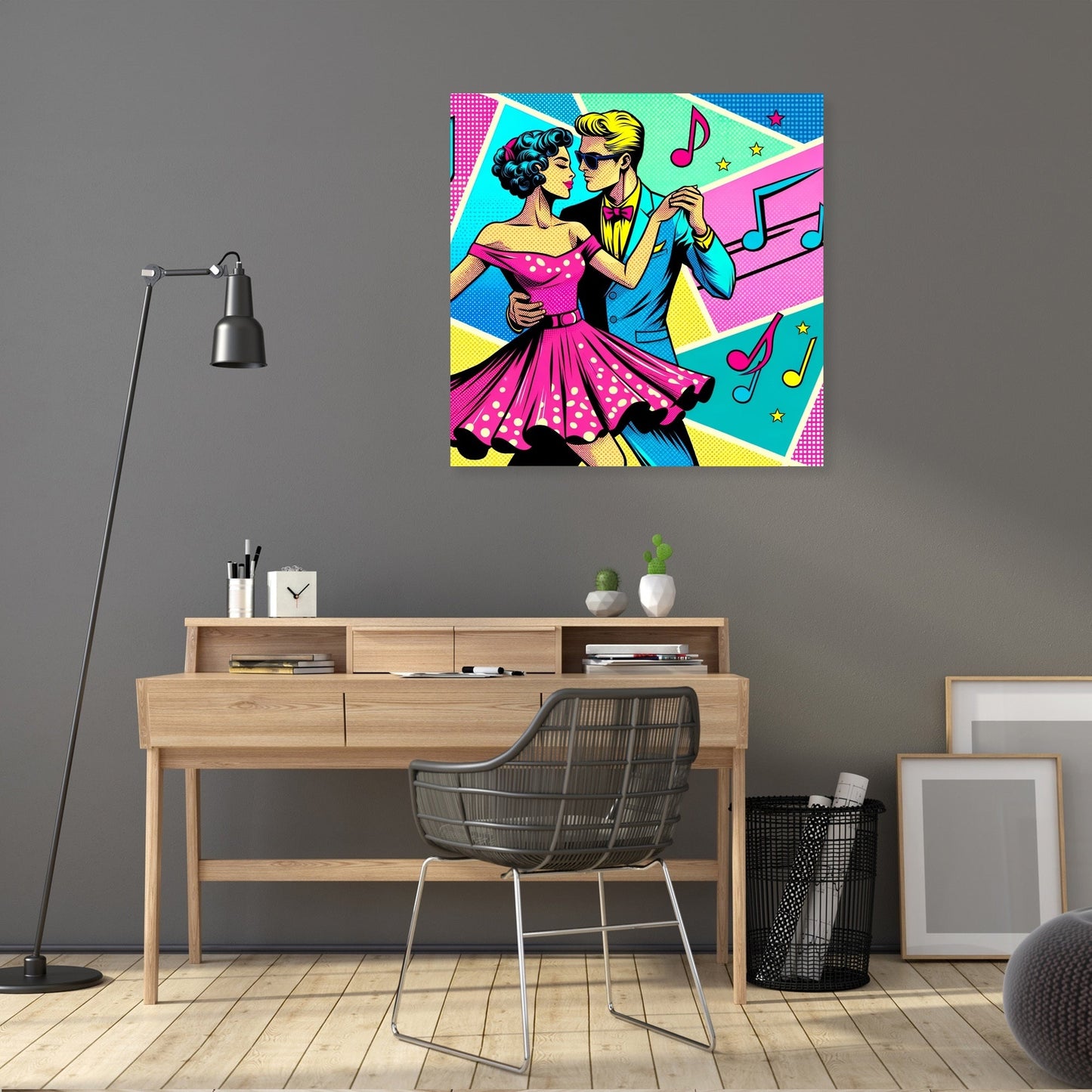Retro Dance Canvas