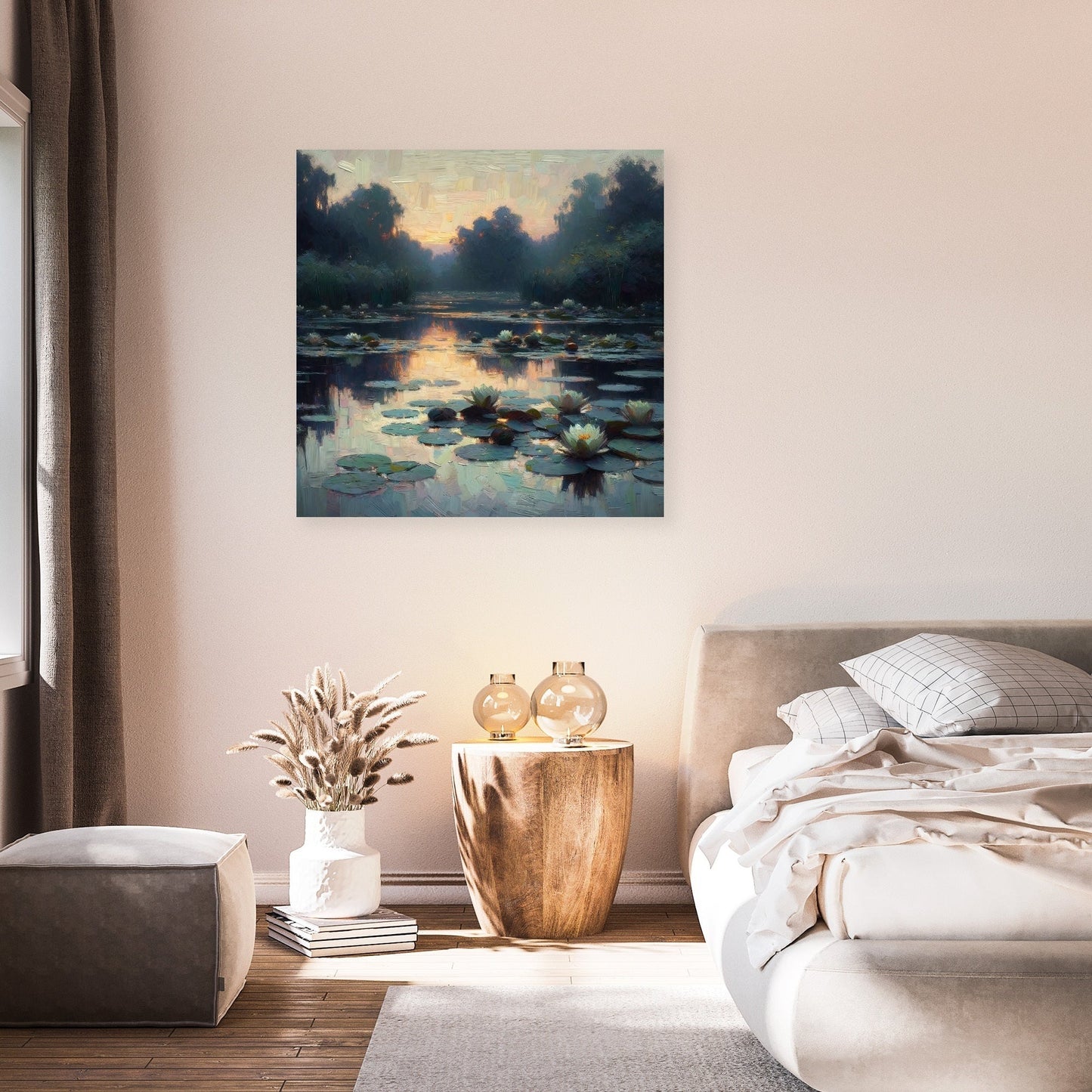 Evening Lilies Canvas