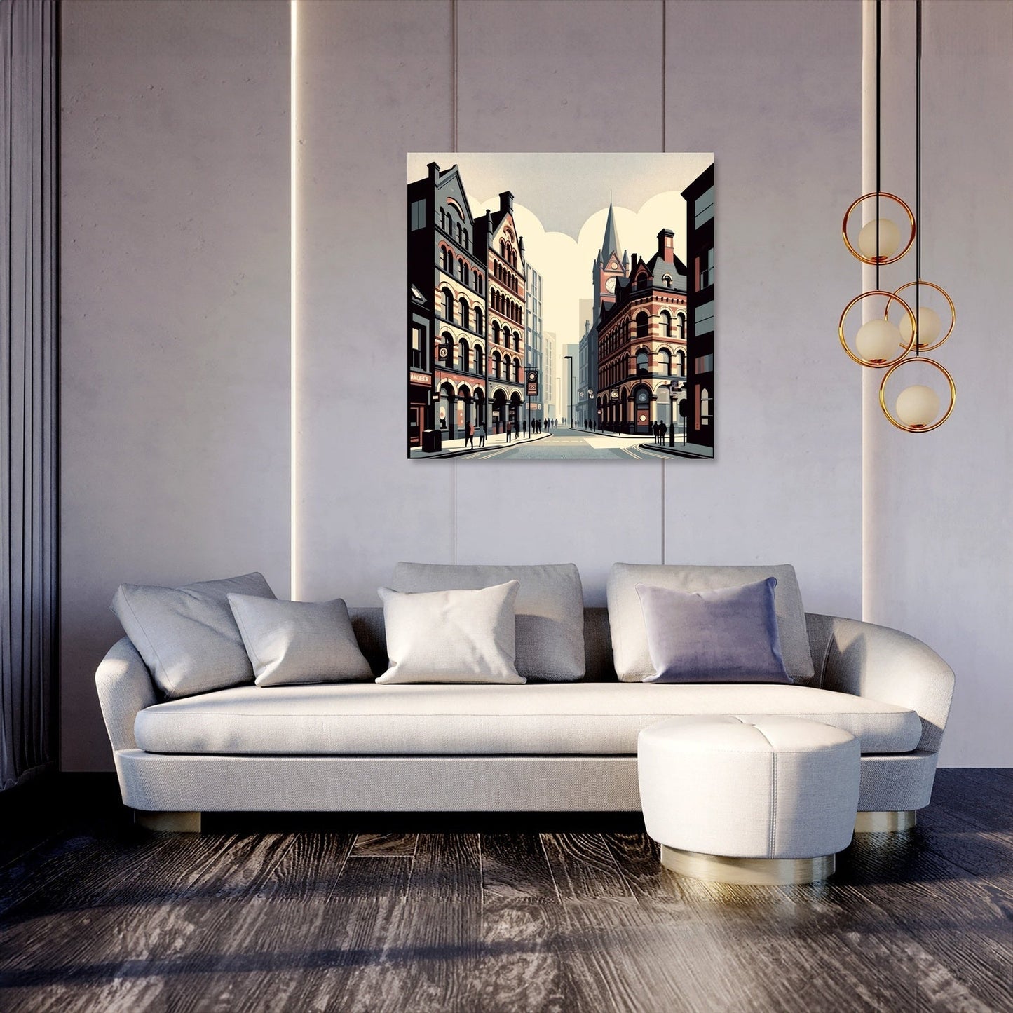 Manchester Northern Quarter Essence Canvas