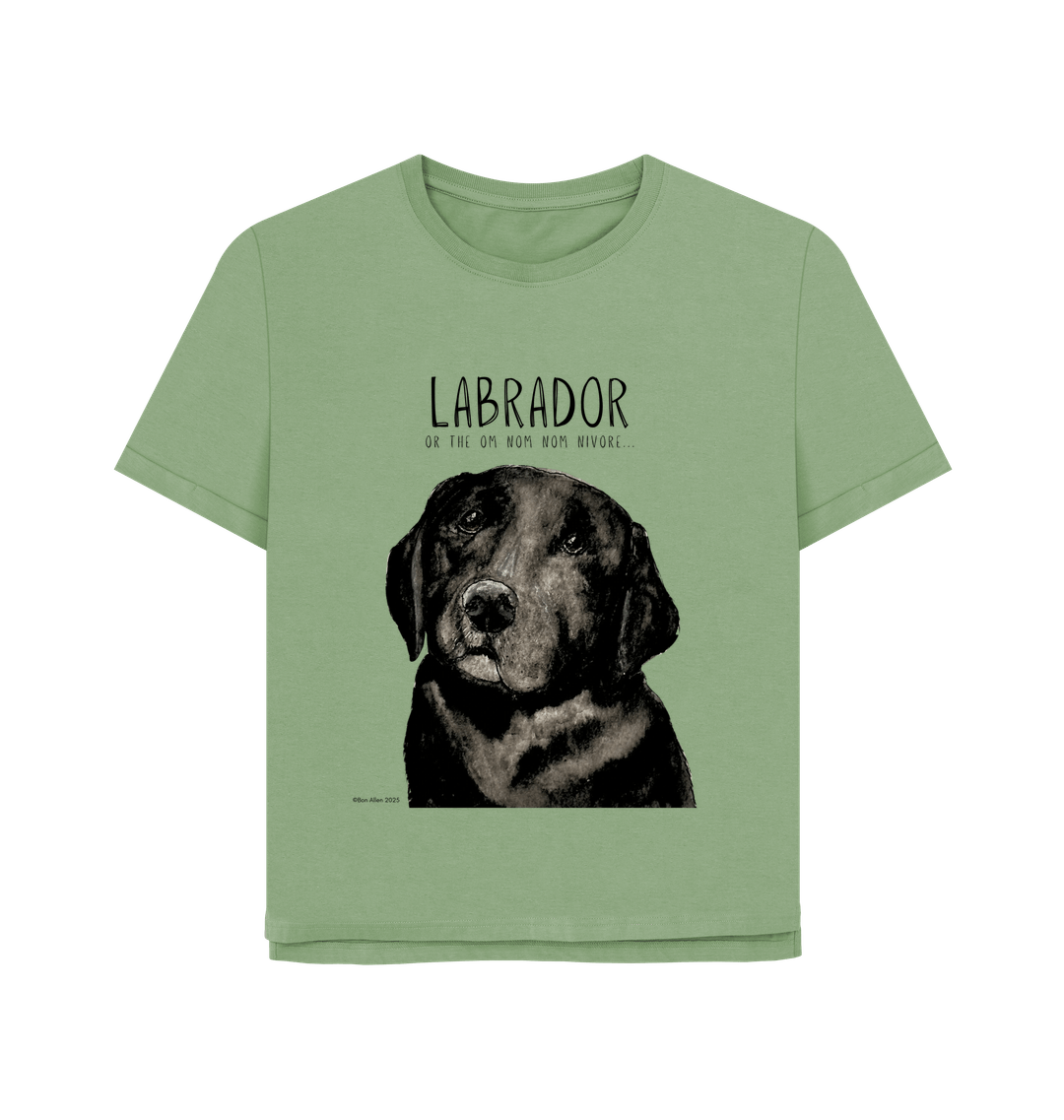 Feed Me Snacks & Compliments: The Black Labrador Tee