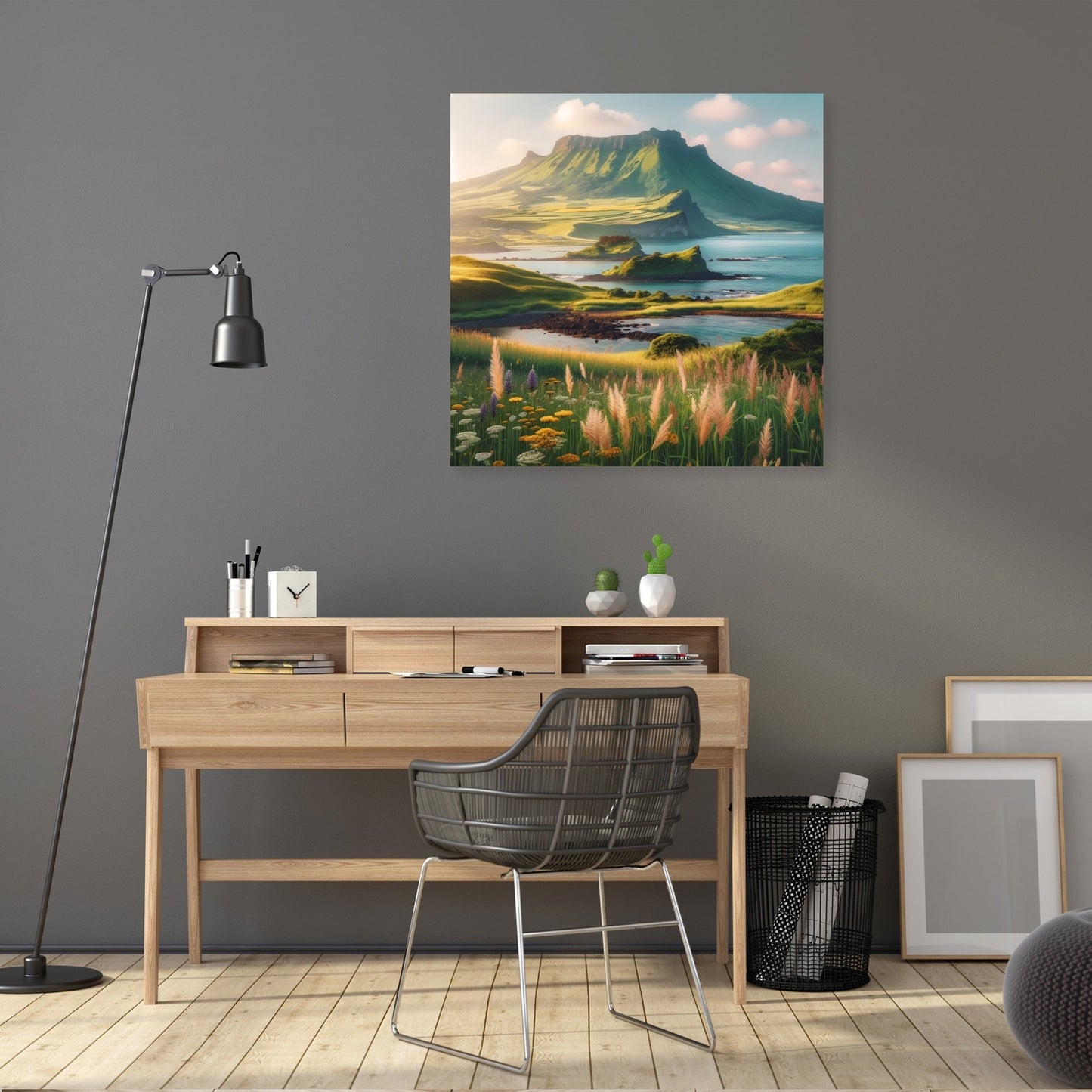 Jeju Island Serenity Canvas