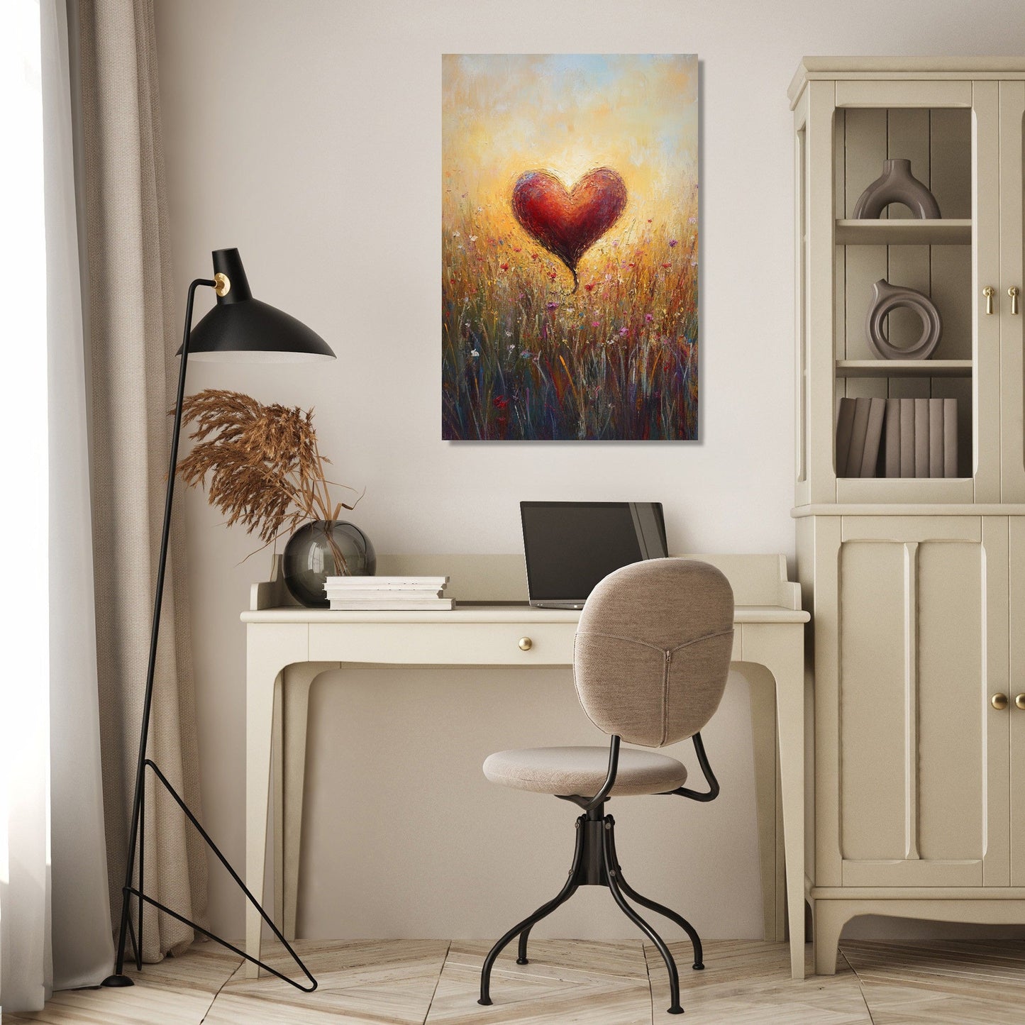 Heart of Dawn Canvas