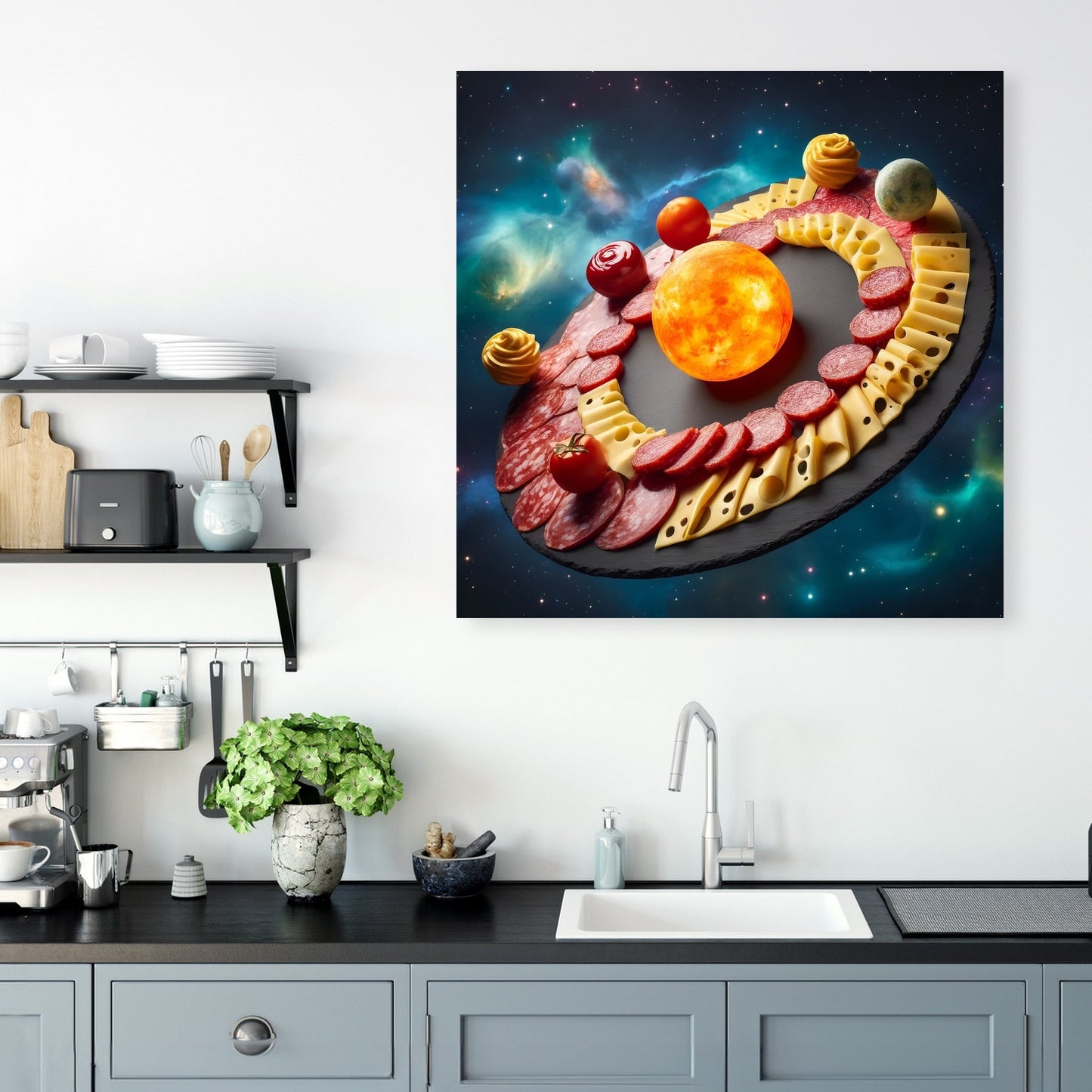 Galactic Deli Canvas