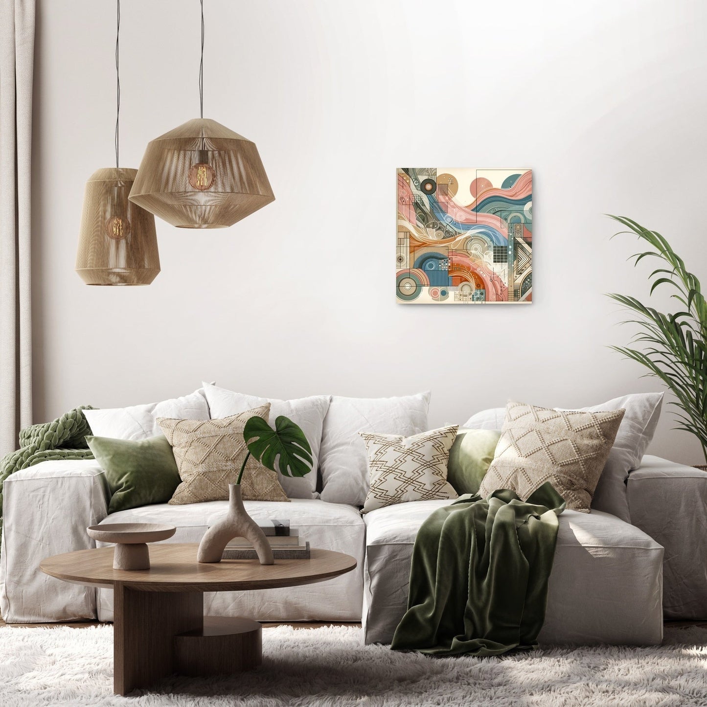 Diverse Essence Mosaic Canvas