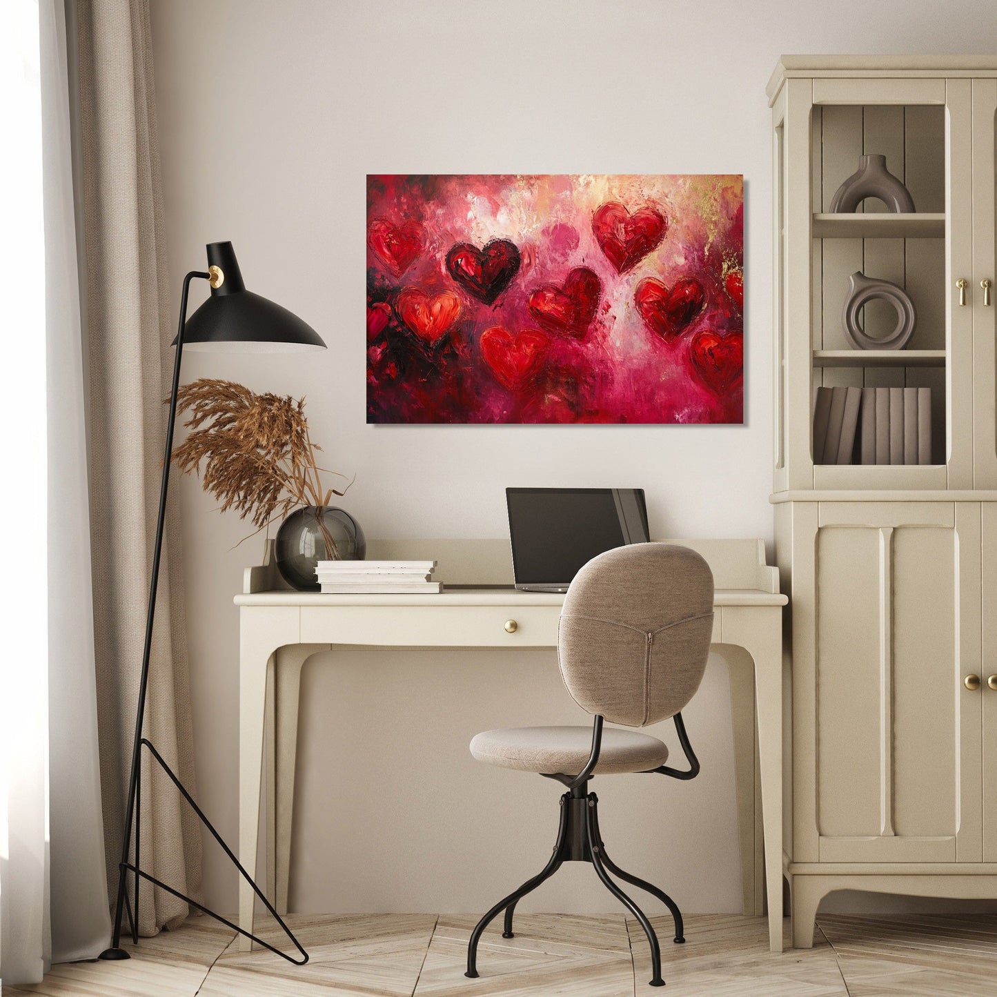 Radiant Heart Canvas