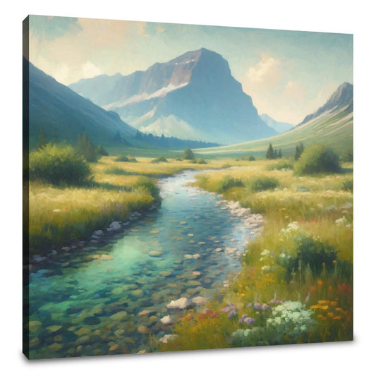 Mountain Meadow Canvas