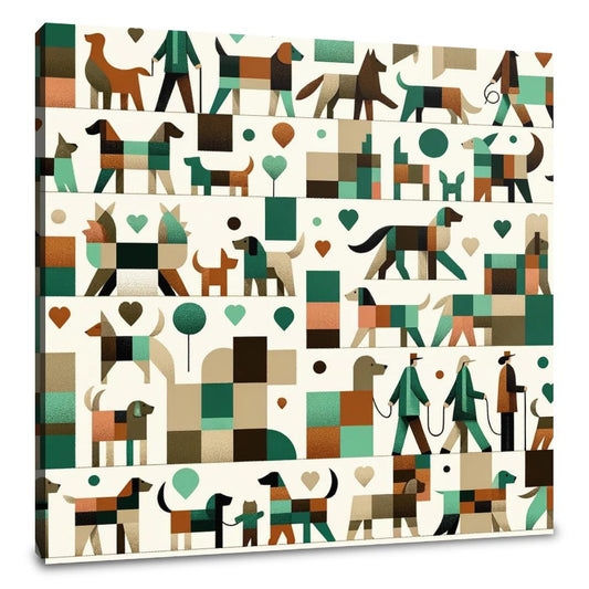 Pet Parade Delight Canvas